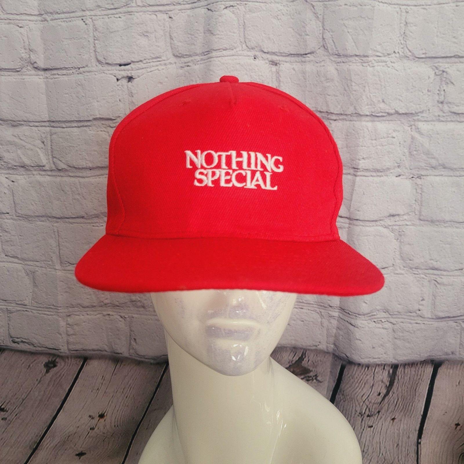 Other Nothing Special Red Snapback Baseball Hat Size ONE SIZE - 1 Thumbnail