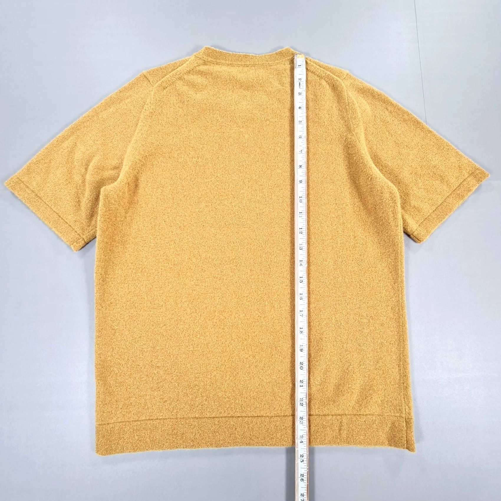 Vintage VINTAGE? No — Pure Collection Jumper Pullover Yellow 16 UK Cashmere Knit Crew Neck Womens Size XXL / US 16-18 / IT 52-54 - 5 Thumbnail