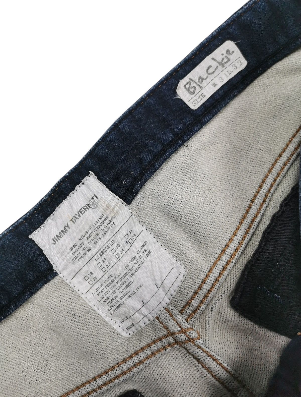 Jimmy Taverniti Jimmy Taverniti Distressed Paint Splattered Jogger Size US 32 / EU 48 - 11 Thumbnail