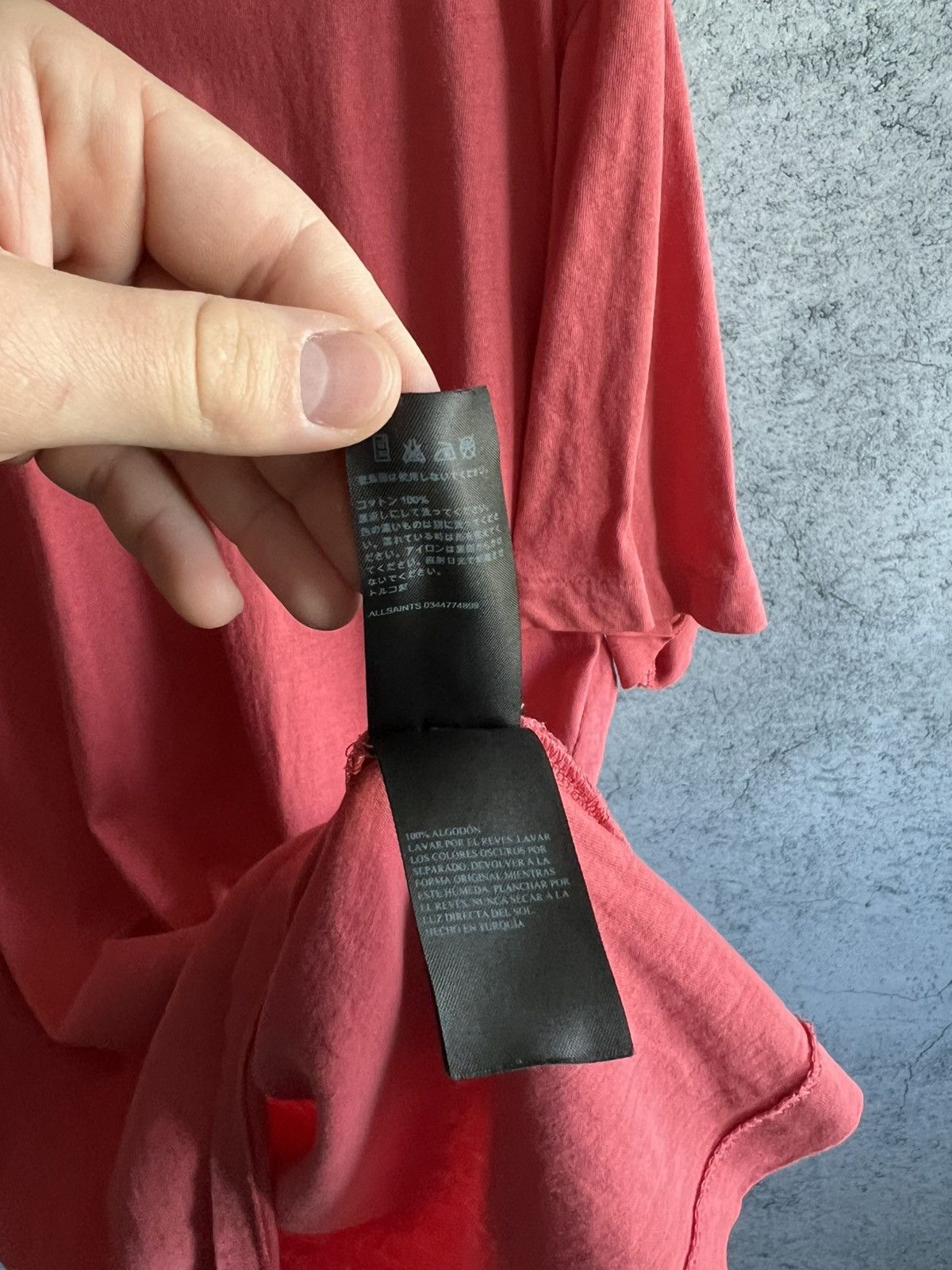 Allsaints Allsaints Casual Basic T-Shirt Mini Logo 00s Size M Mens Size US M / EU 48-50 / 2 - 10 Thumbnail