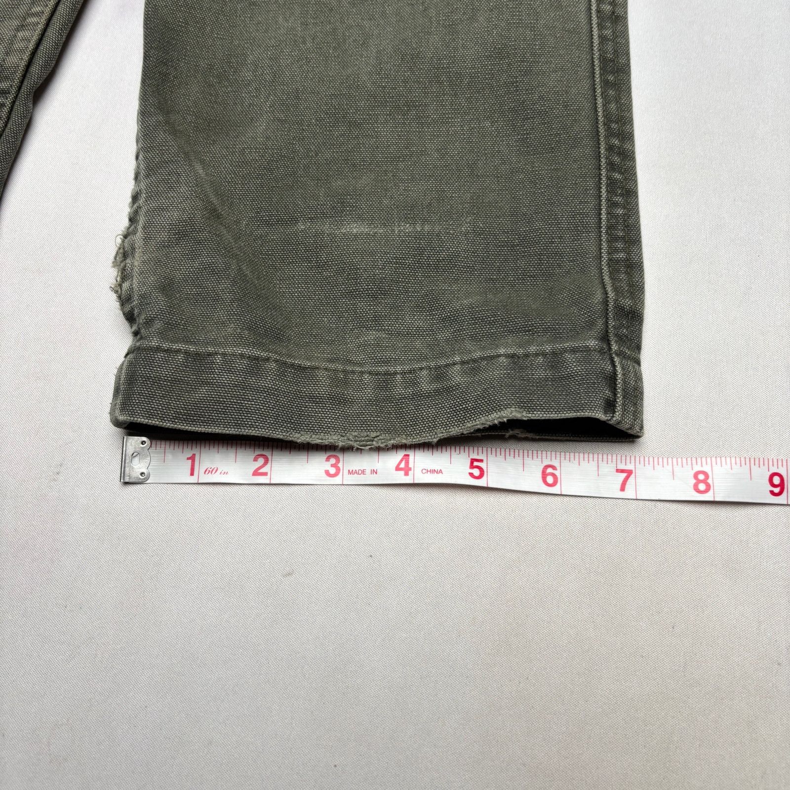 Taylor Stitch Good Acrew Taylor Stitch Double Knee Distressed Pants 33x34 Size US 33 - 8 Thumbnail
