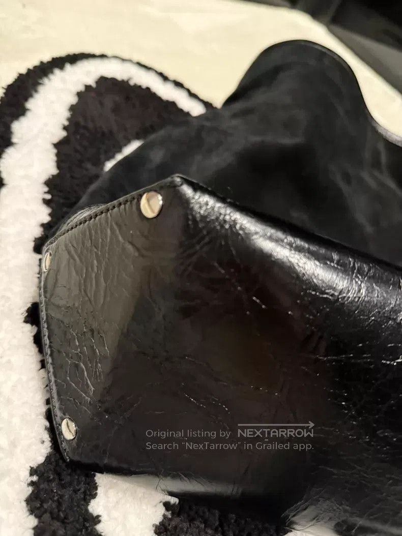 Vivienne Westwood Vivienne Westwood size os Black Suede Tote Bag Size ONE SIZE - 3 Thumbnail