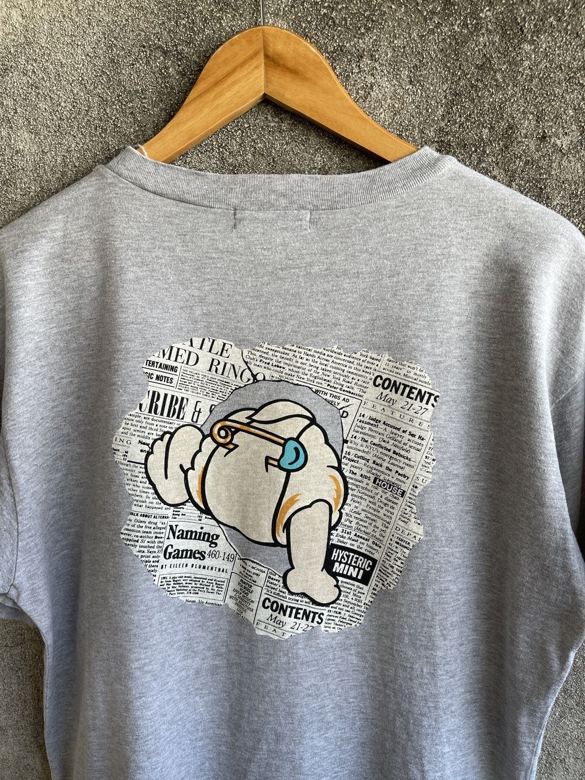Hysteric Glamour Vintage’90s🔥HYSTERIC GLAMOUR🔥Mirrored big Print Tshirt Size US M / EU 48-50 / 2 - 10 Thumbnail