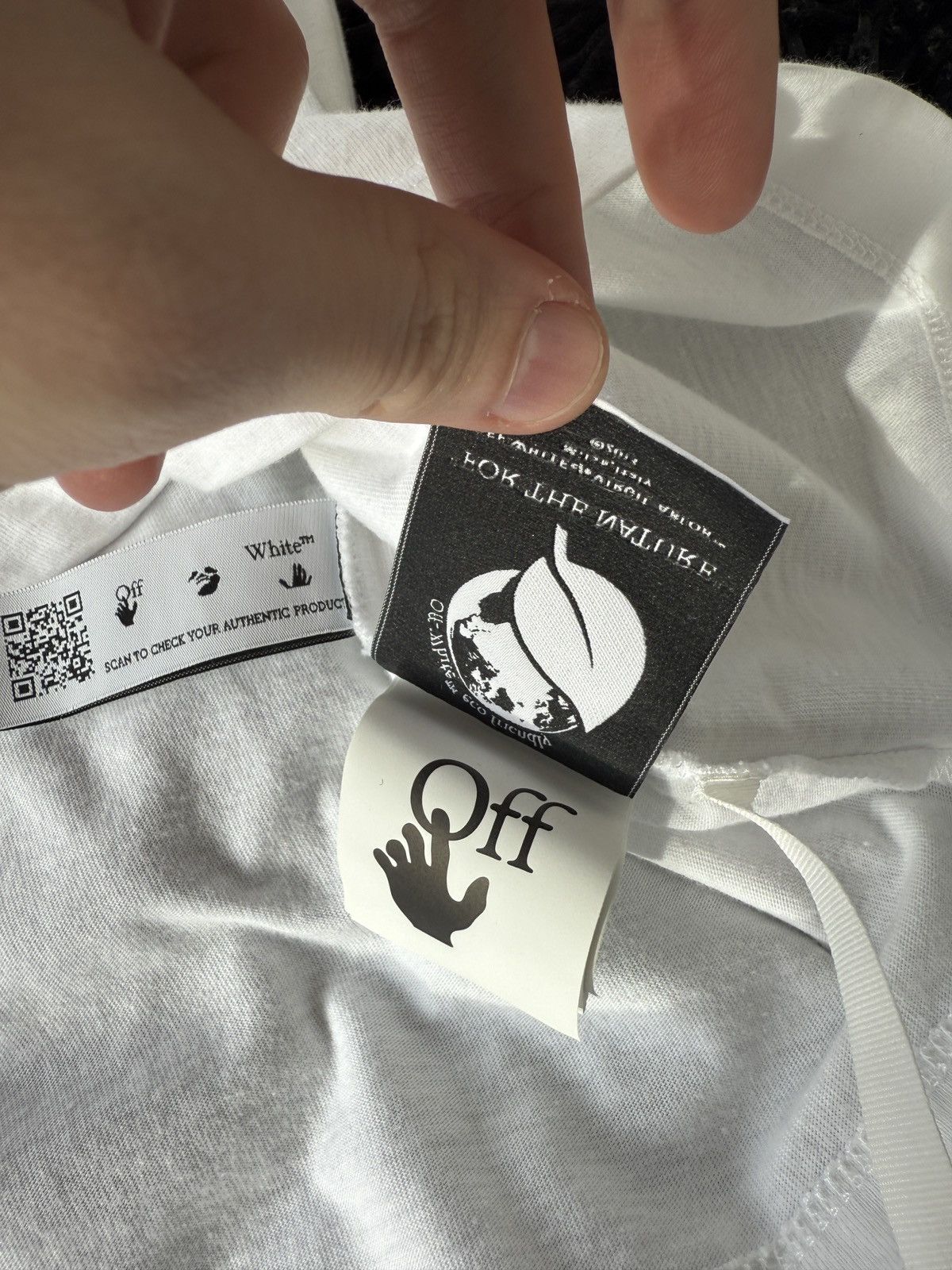 Off-White Off-White Logo T-Shirt Size US S / EU 44-46 / 1 - 10 Thumbnail