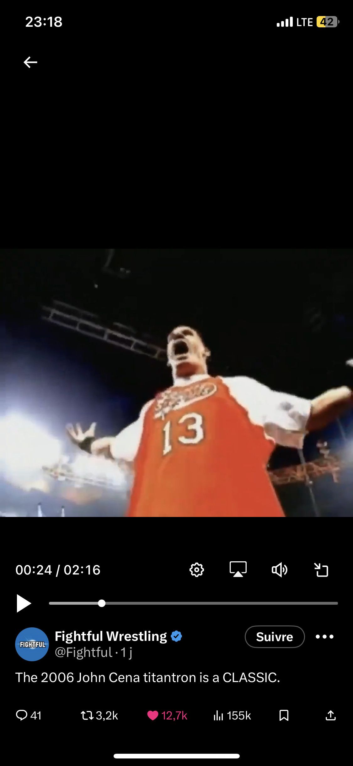 NBA Retro Malone#13 Spirits Of StLouis Jersey Worn by John Cena Size US XL / EU 56 / 4 - 4 Thumbnail
