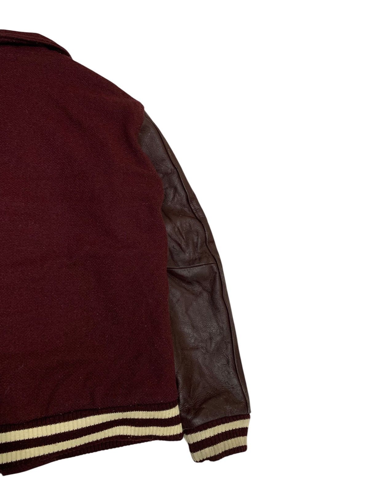 Japanese Brand 🔥COREFIGHTER WOOL/LEATHER VARSITY JACKETS Size US XL / EU 56 / 4 - 8 Thumbnail