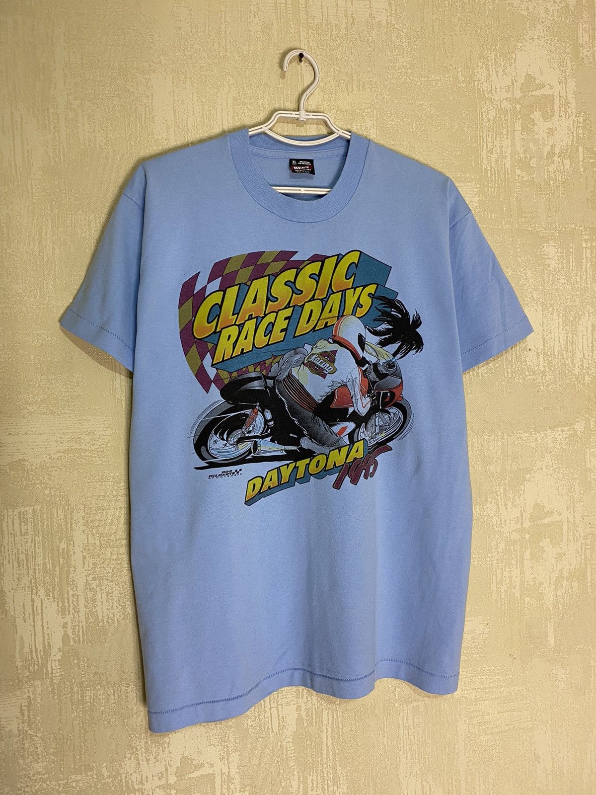 Harley Davidson × Vintage Vintage 1995 Daytona Bike Week Classic Race Days T shirt Size US XL / EU 56 / 4 - 2 Thumbnail