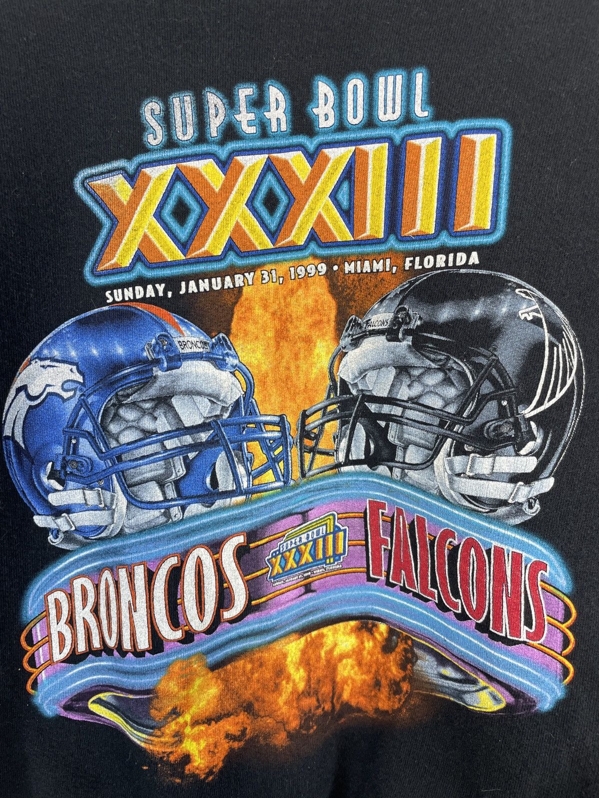 Vintage Super Bowl XXXIII Crewneck Size US M / EU 48-50 / 2 - 2 Thumbnail