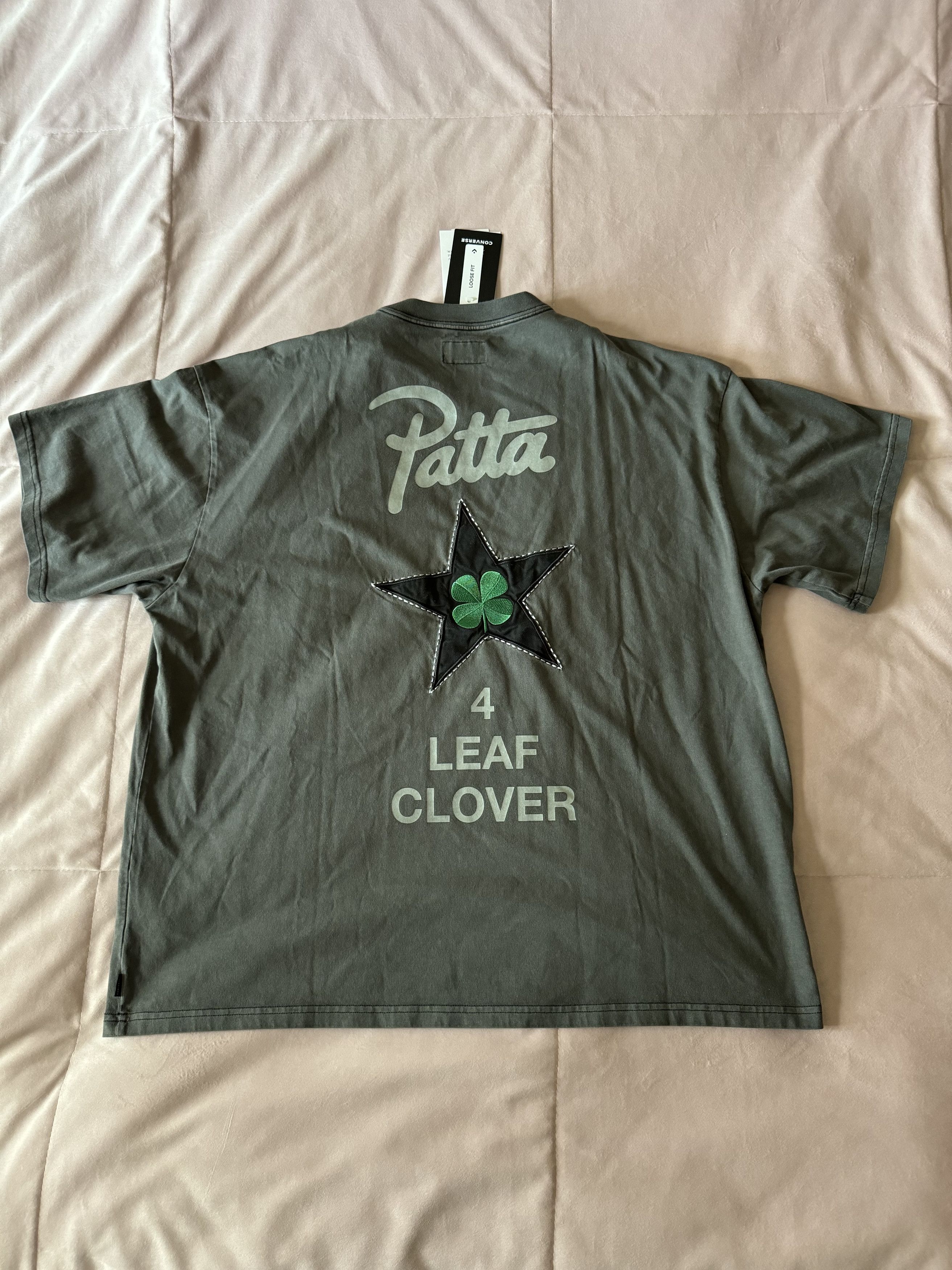 Converse × Patta Converse x Patta Four-Leaf Clover T-shirt Size US M / EU 48-50 / 2 - 2 Thumbnail