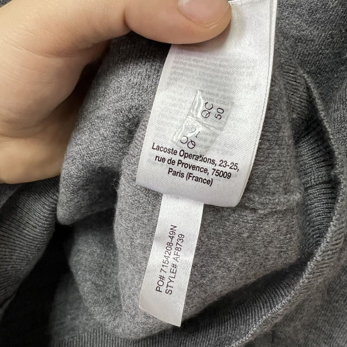 Lacoste Lacoste Laine Wool Sweater Size XS / US 0-2 / IT 36-38 - 12 Thumbnail