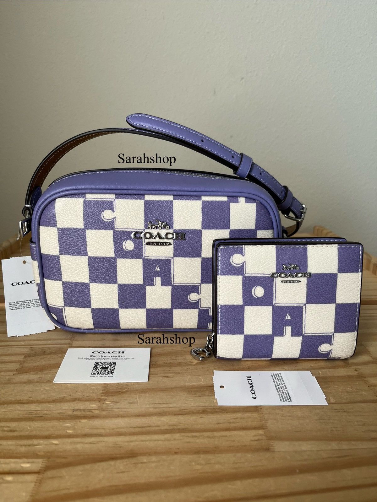 image of Coach Set in Purple, Women's