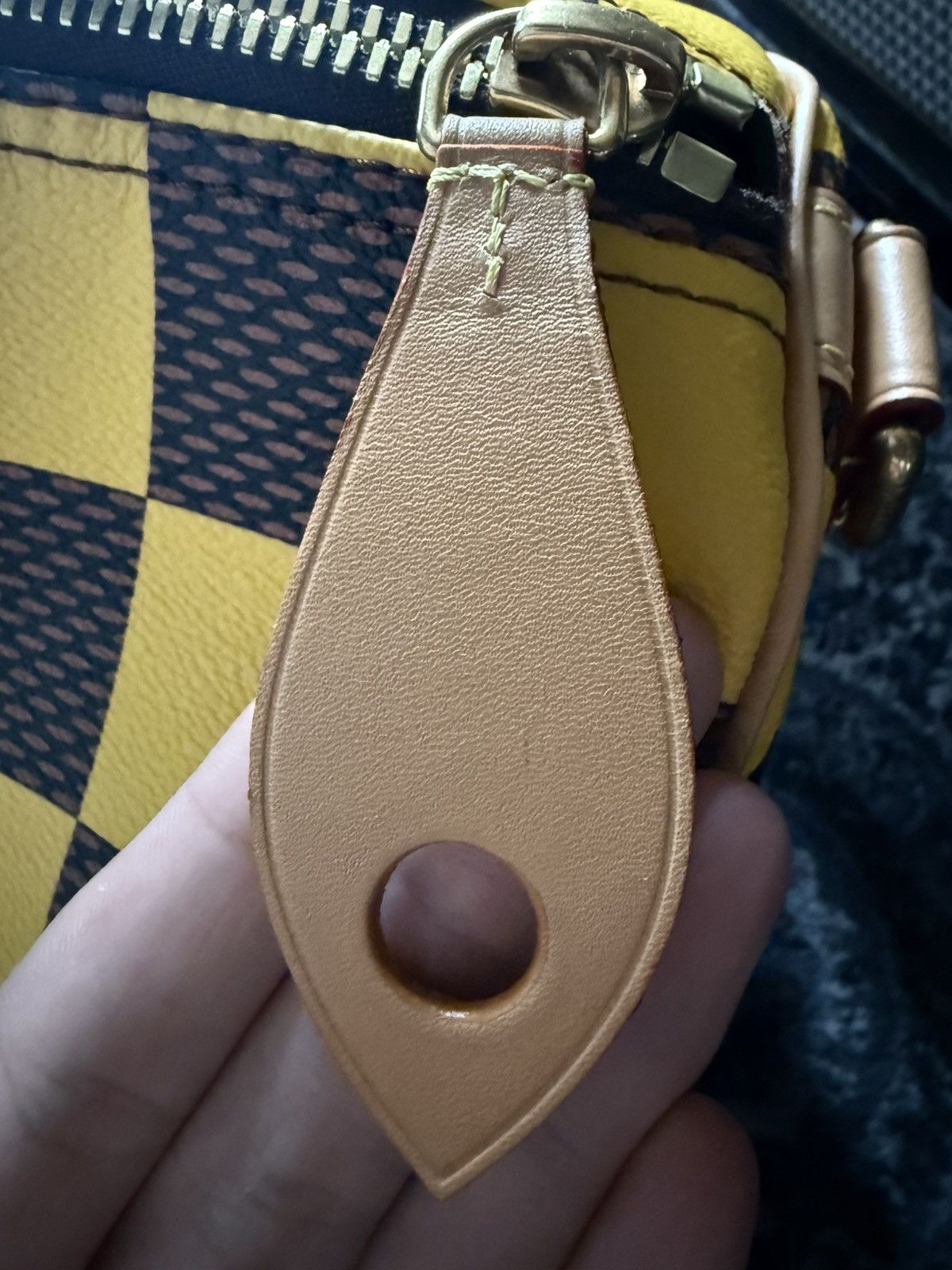 Louis Vuitton Louis Vuitton Pharrell Speedy 50 Bandoulière Damier Yellow Size ONE SIZE - 3 Thumbnail