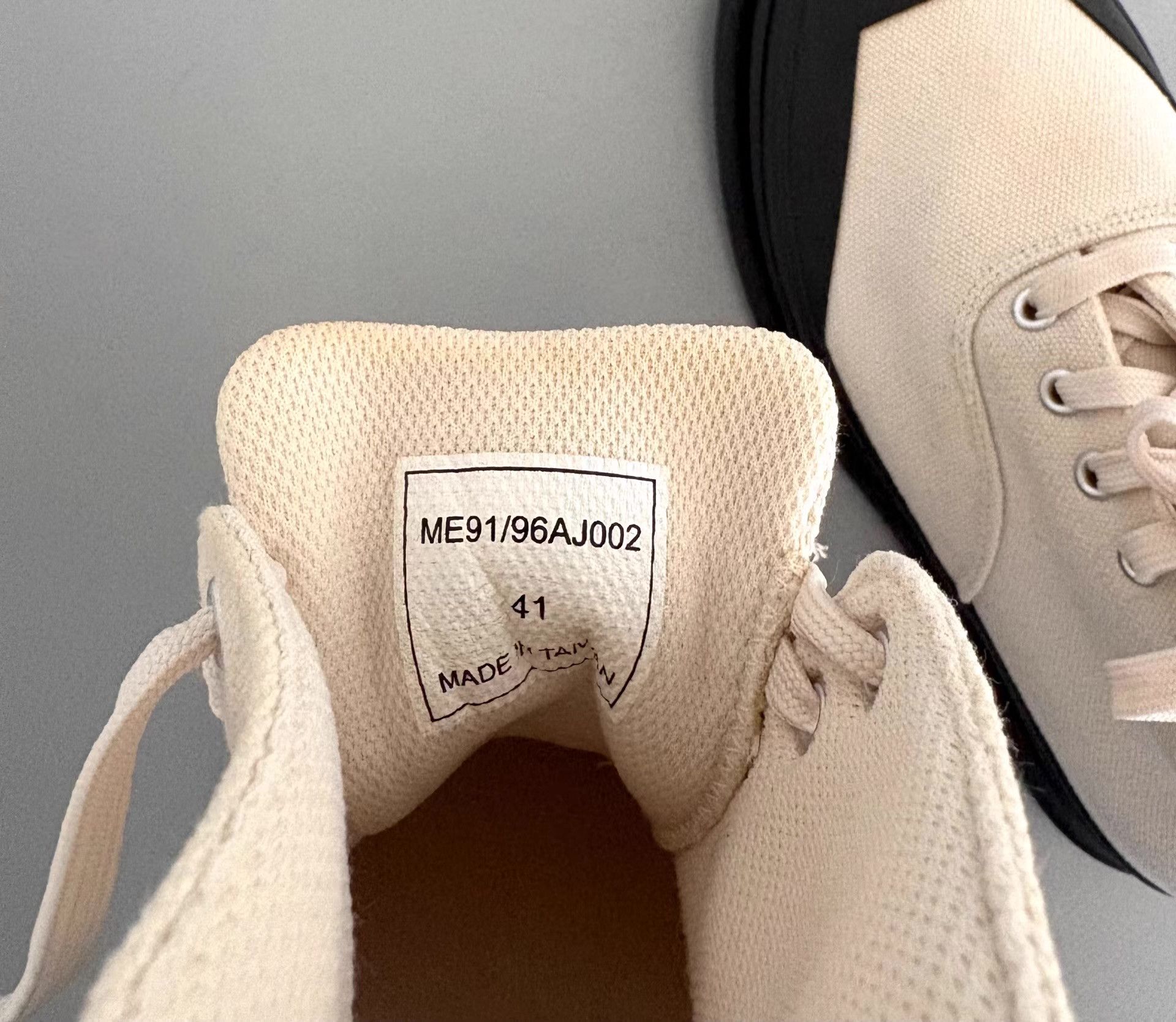 Issey Miyake Issey Miyake Men High-Top Canvas Sneakers Ｑ21 Size US 8 / EU 41 - 6 Thumbnail