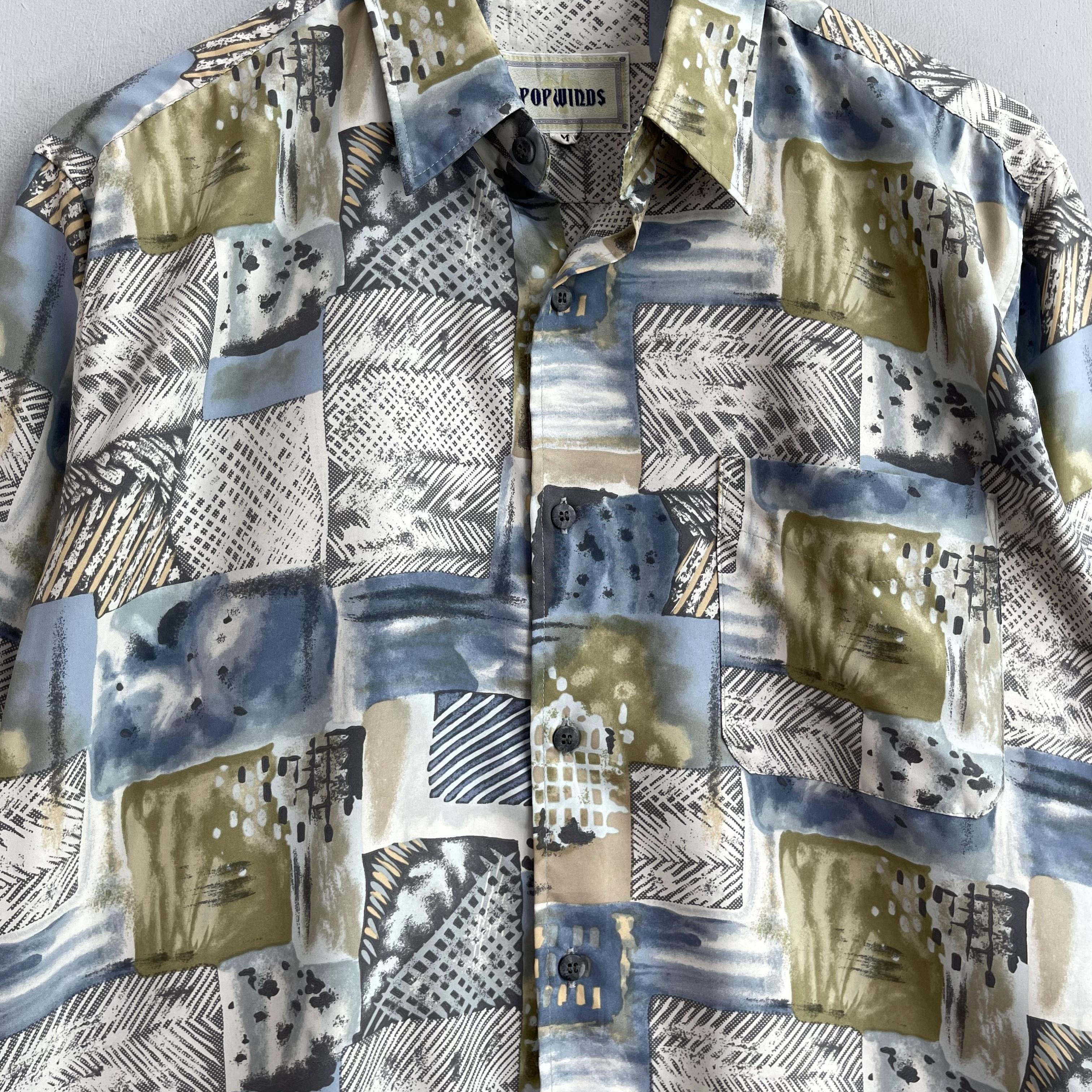 Japanese Brand Vintage Abstract Crazy Funky Pattern Psychedelic Baroque Size US M / EU 48-50 / 2 - 2 Thumbnail