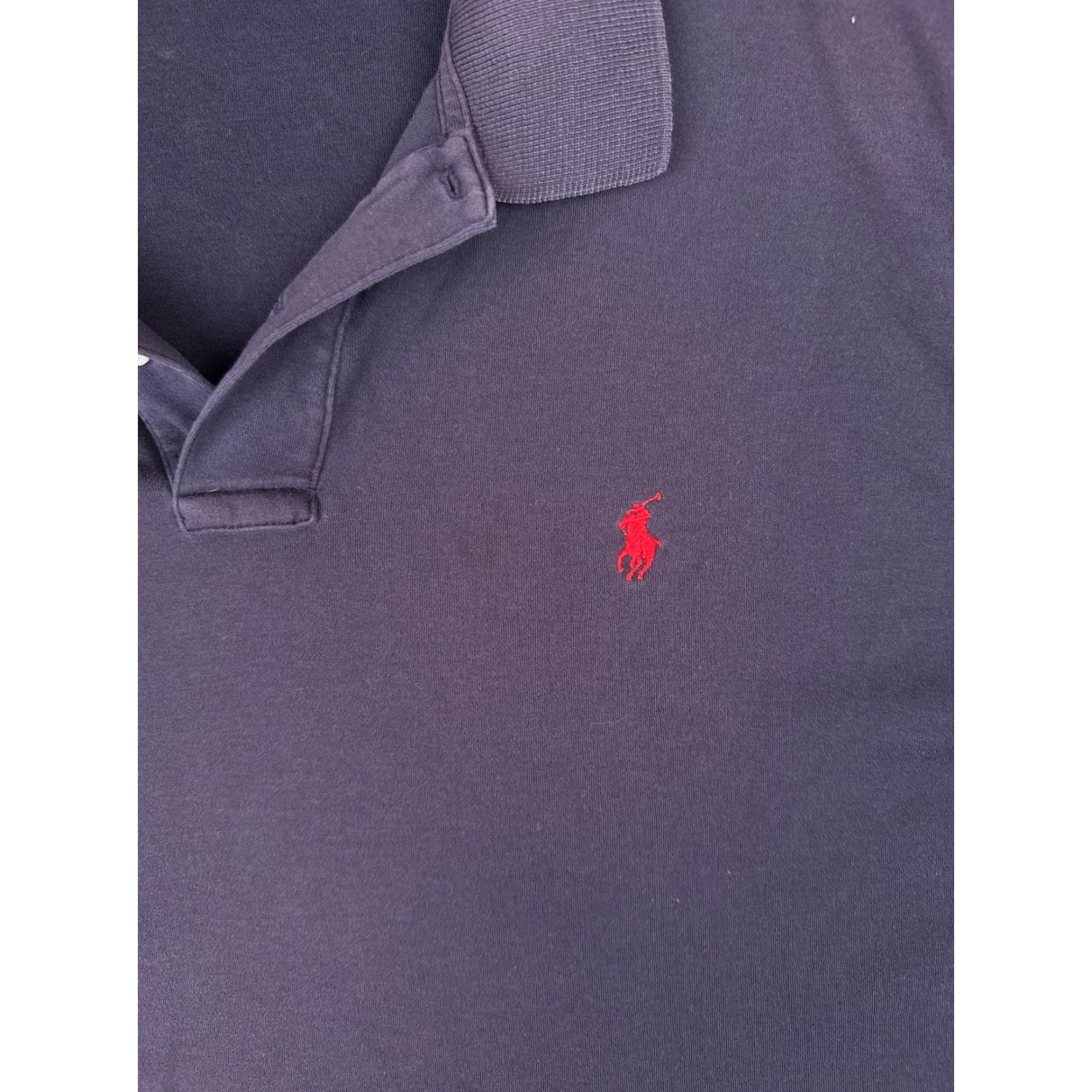 Ralph Lauren VINTAGE Ralph Lauren Polo Shirt Mens XL Blue 100% Cotton Regular Short Sleeve Size US XL / EU 56 / 4 - 6 Thumbnail
