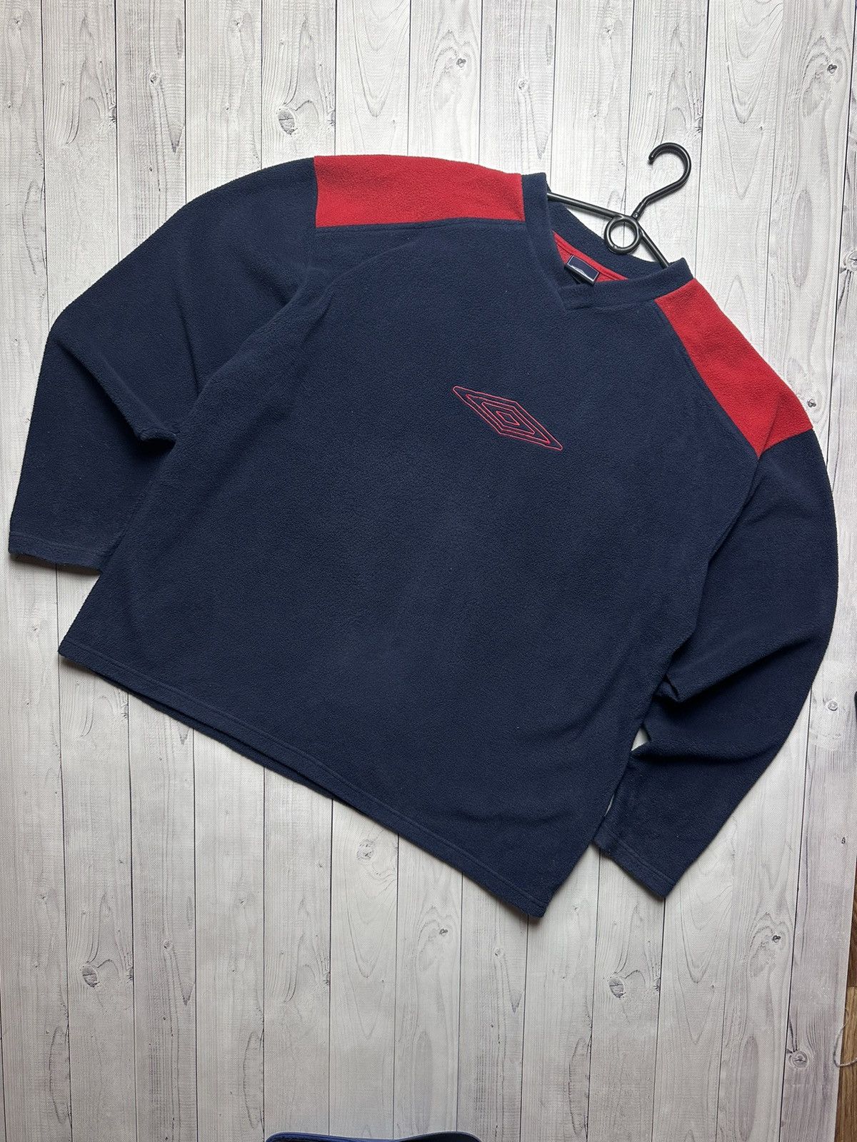 Umbro × Vintage Vintage Umbro sweatshirt fleece logo size XXL Size US XXL / EU 58 / 5 - 1 Thumbnail