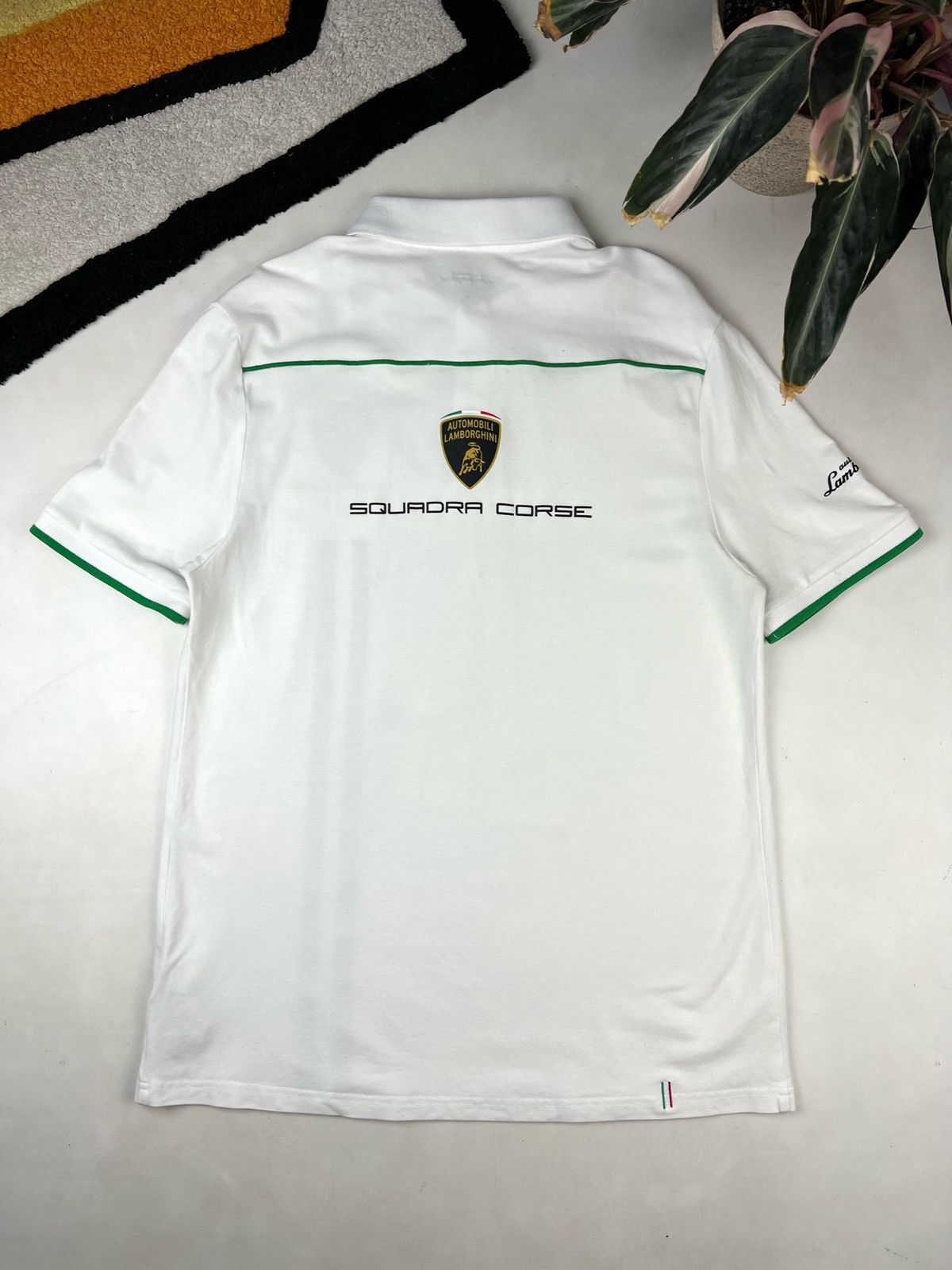 Lamborghini Lamborghini Squadra Corse Roger Dubuis Polo T Shirt Size US M / EU 48-50 / 2 - 2 Thumbnail