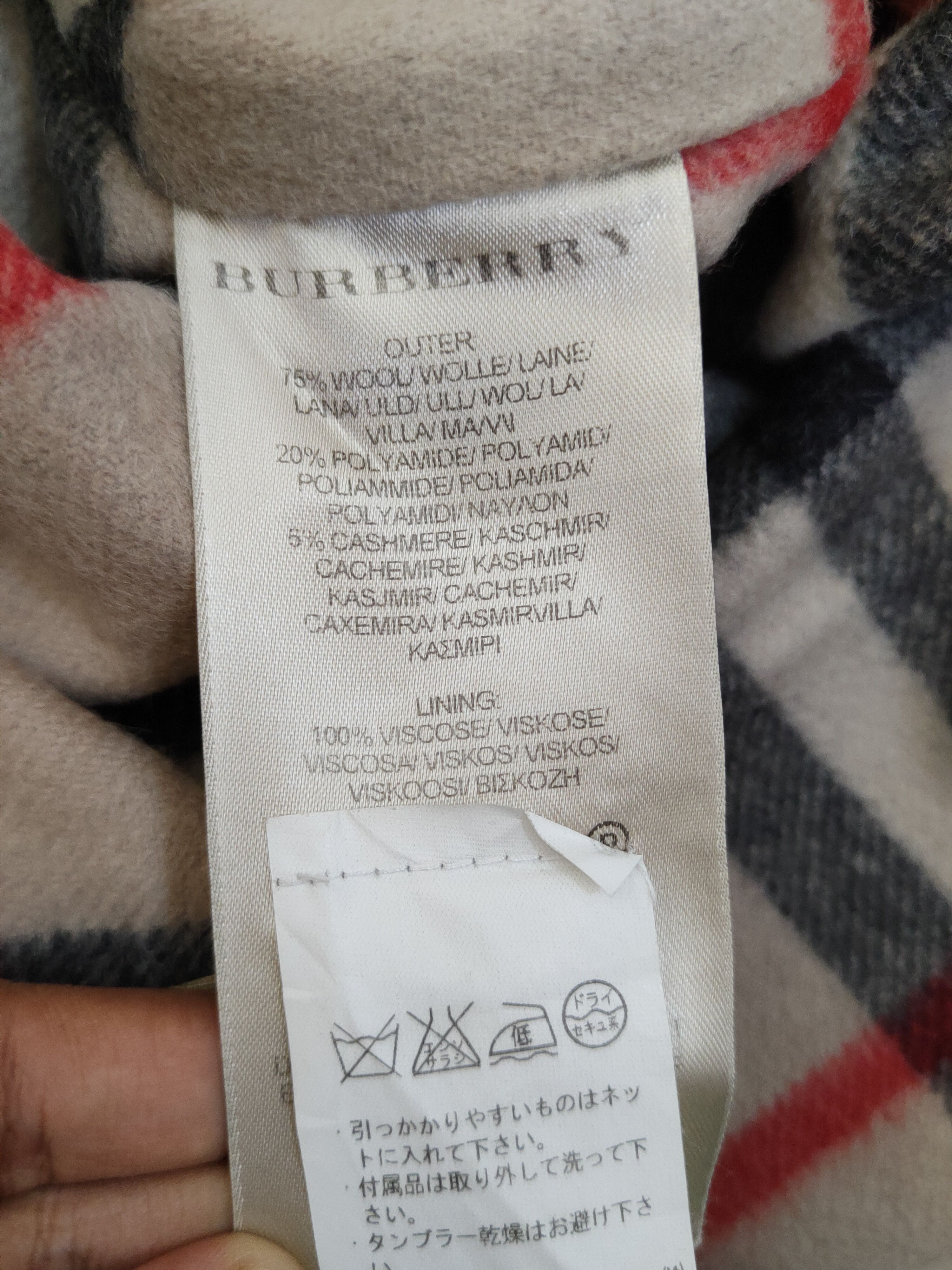 Burberry D Burberry Black Faded trench coat Long Jackets #W1690 Size L / US 10 / IT 46 - 18 Thumbnail