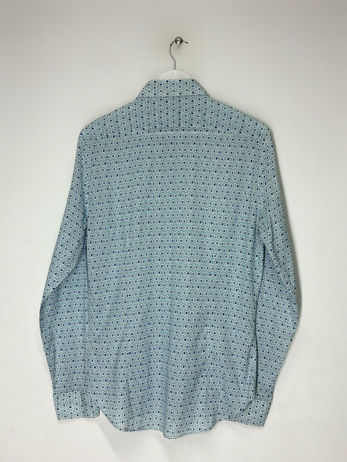 Fedeli Fedeli for Bongenie Grieder Luxury All Over Print Shirt Size US L / EU 52-54 / 3 - 2 Thumbnail