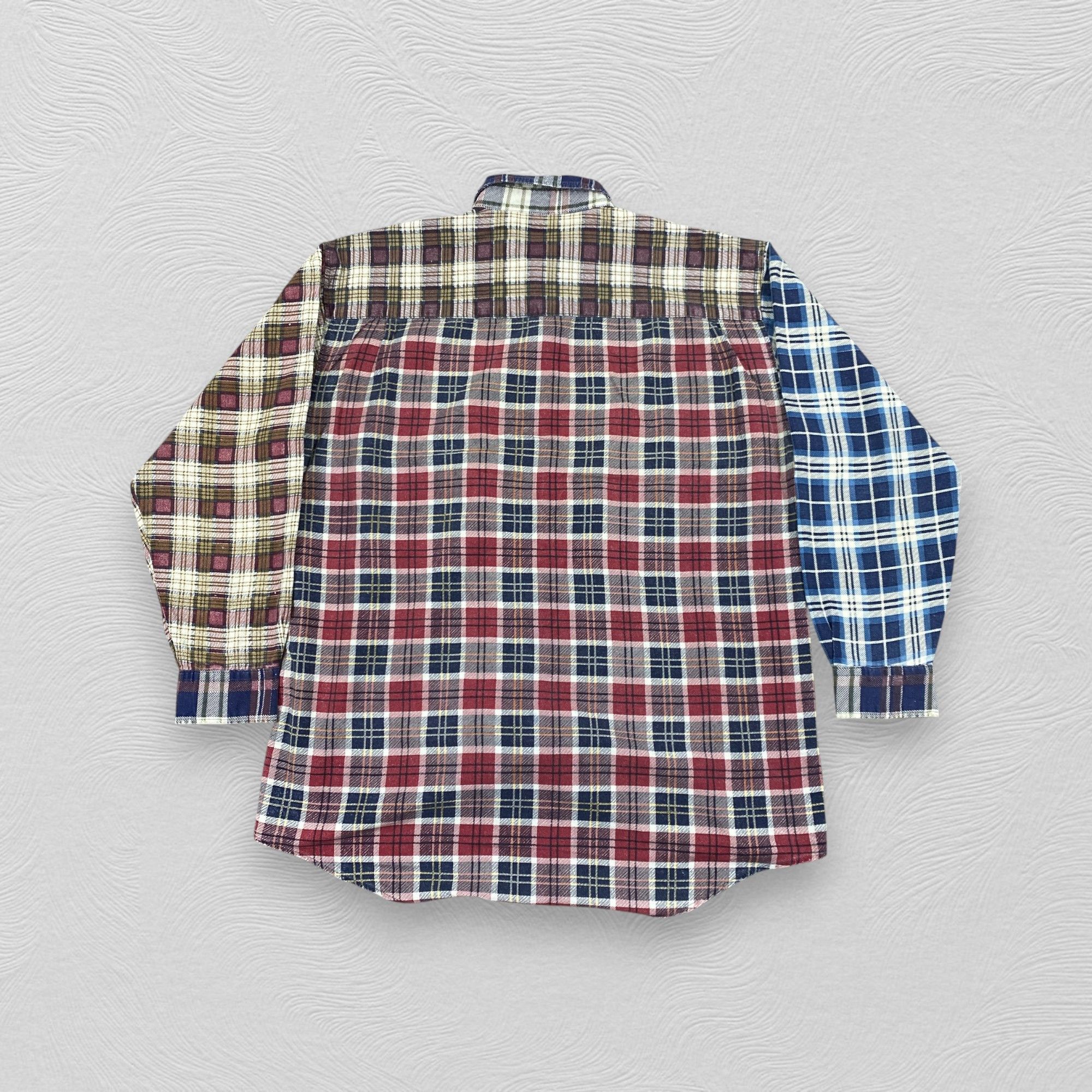 Japanese Brand Vintage Japanese Brand Downings Flannel Button Up- J483 Size US L / EU 52-54 / 3 - 2 Thumbnail