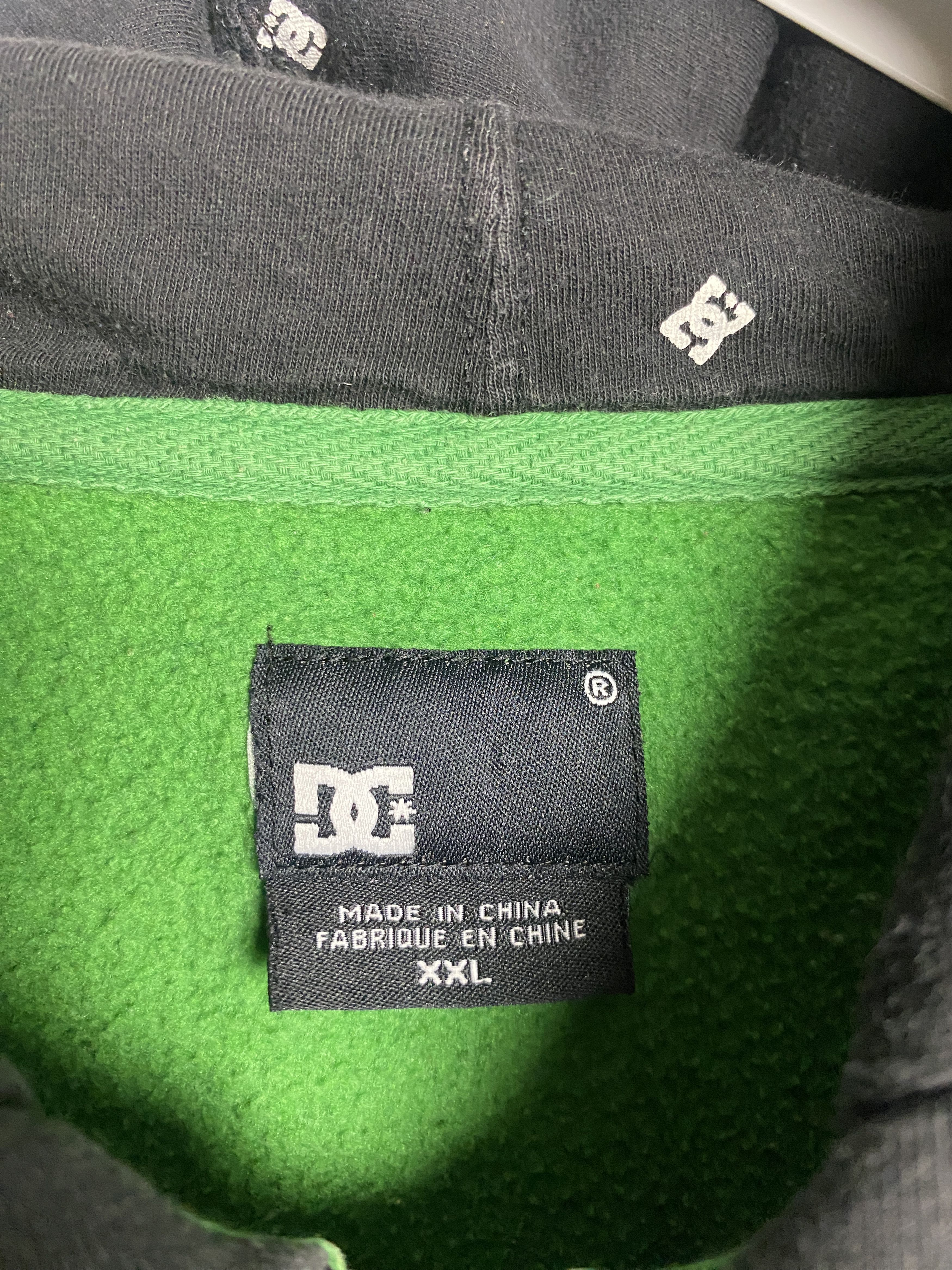 DC DC all over printed zip-up hoodie skate rap y2k 00s Size US XXL / EU 58 / 5 - 3 Thumbnail