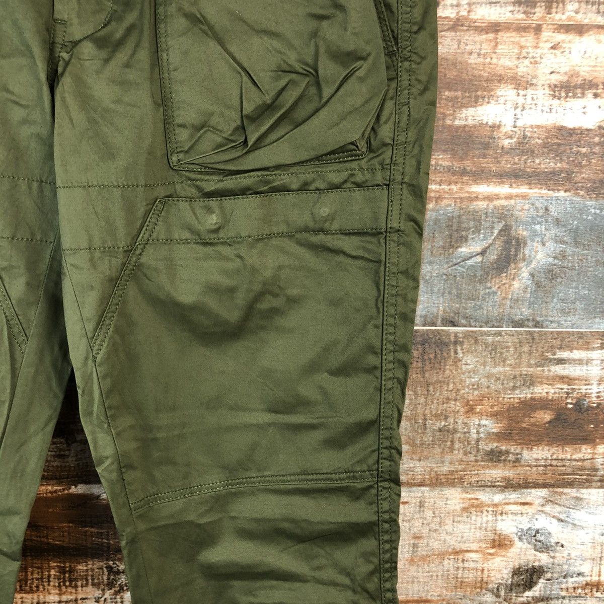 Japanese Brand Vital Green Cargo utility tactical Multipocket Pants #A2556 Size US 29 - 10 Thumbnail
