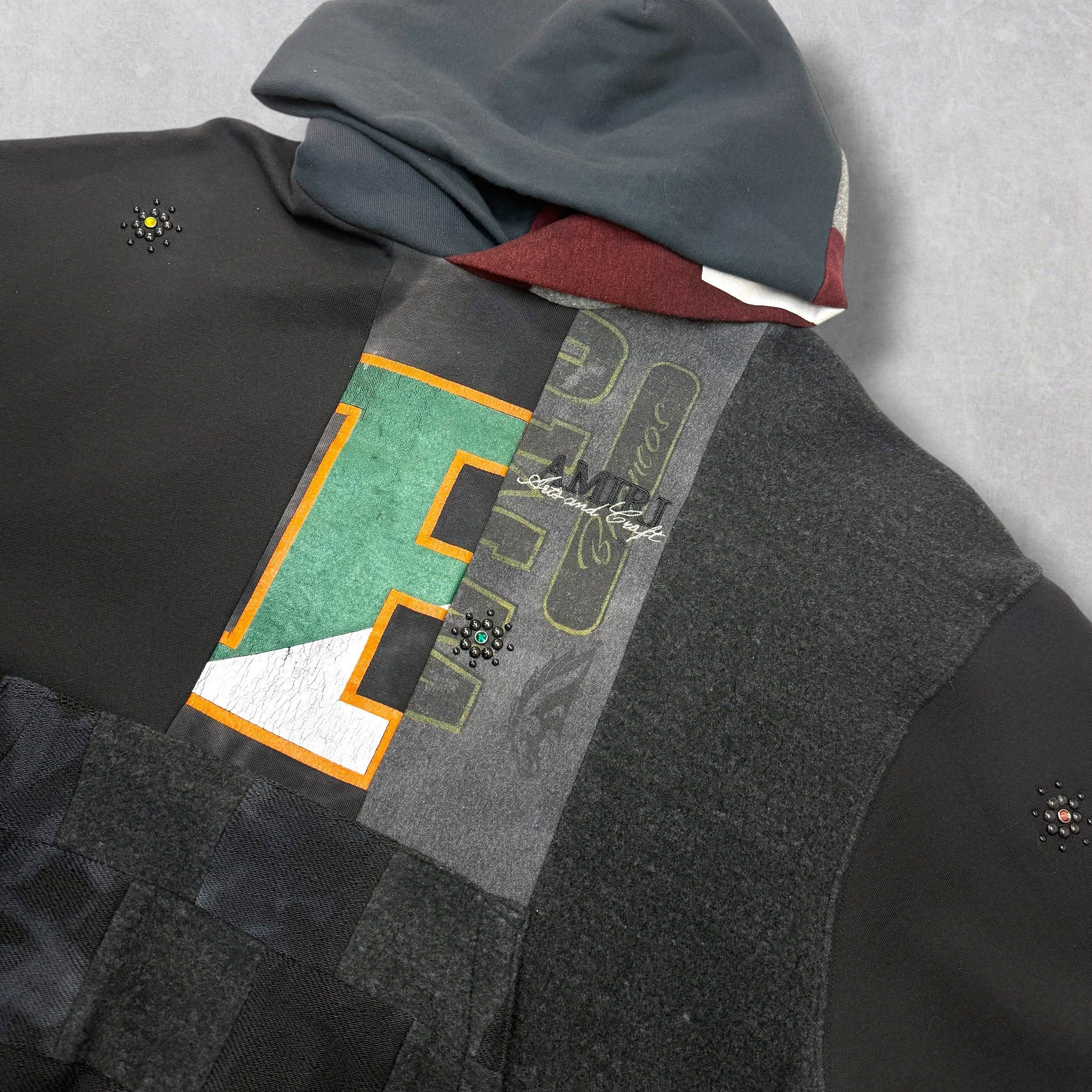 Amiri Amiri Arts & Crafts Mia Handmade Hoodie L Size US L / EU 52-54 / 3 - 3 Thumbnail