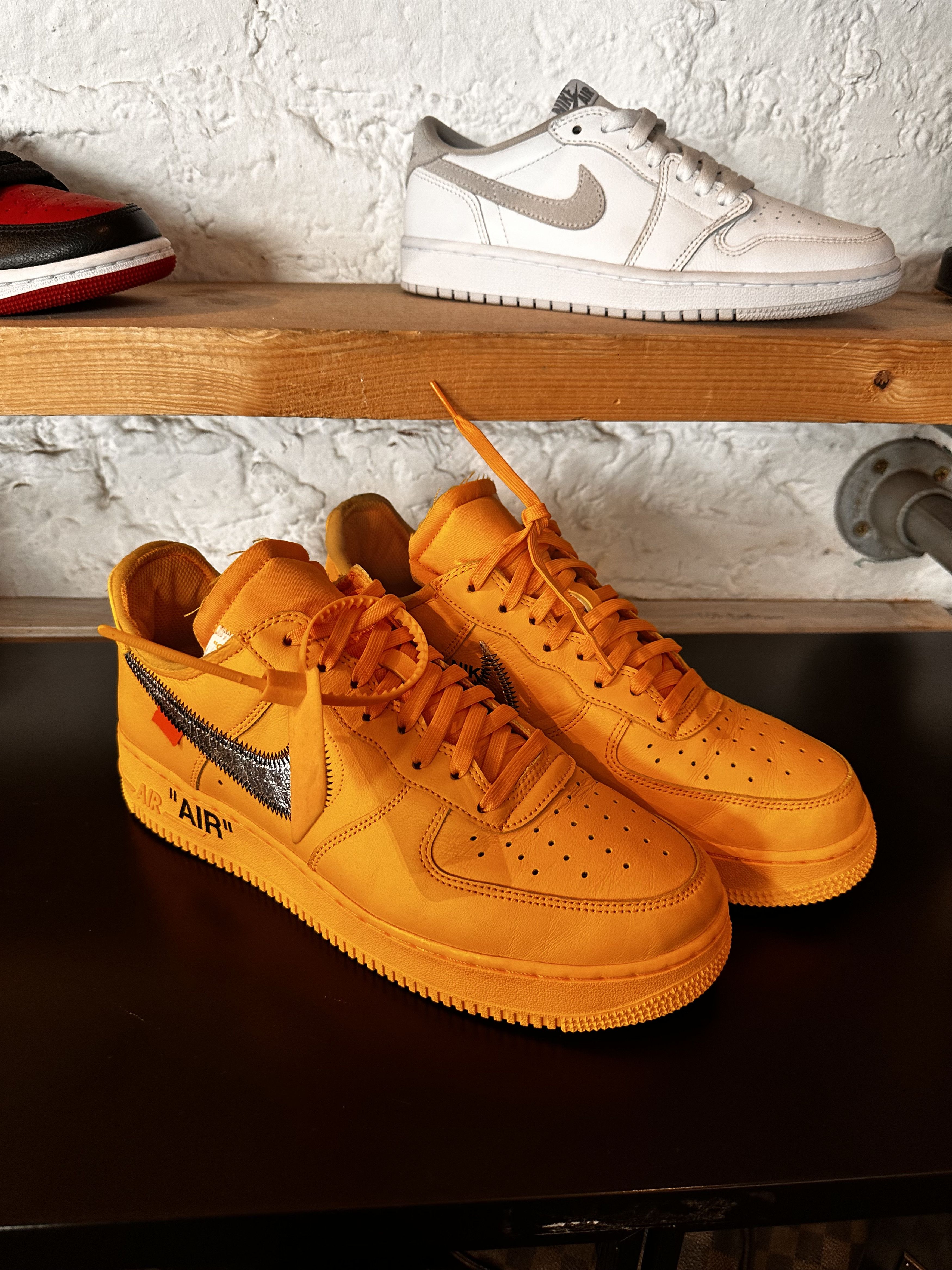 Nike × Off-White Nike X Off-White AF1 CA University Gold Size US 10 / EU 43 - 8 Thumbnail