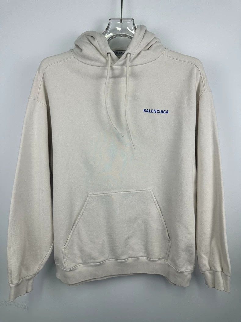 Balenciaga Balenciaga front and back logo hoodie 2502-Nextarrow Size US S / EU 44-46 / 1 - 2 Thumbnail