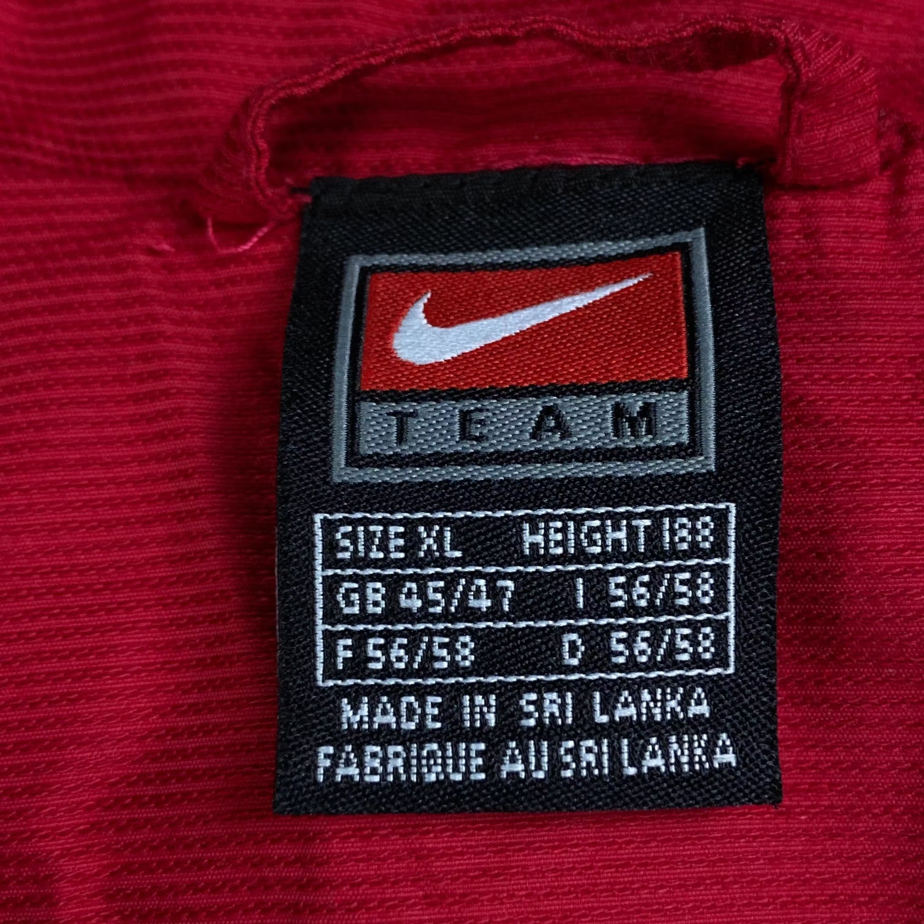 Nike × Vintage Mens Bomber Jacket Nike Team England Vintage Size XL Size US XL / EU 56 / 4 - 4 Thumbnail