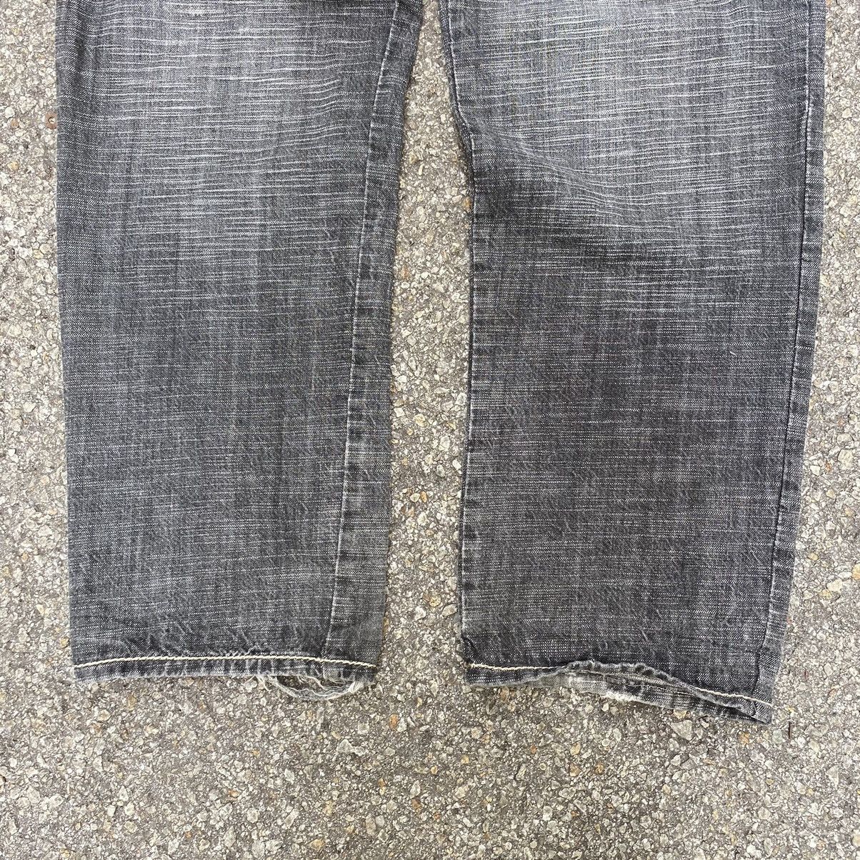 Southpole Y2K Baggy Jeans Royal Blue Faded Grey Denim Jnco Size US 34 / EU 50 - 3 Thumbnail