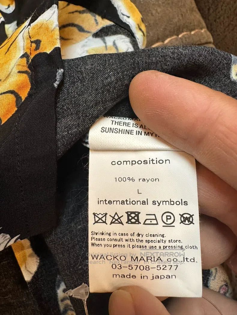 Wacko Maria Nissan Tiger Shirt