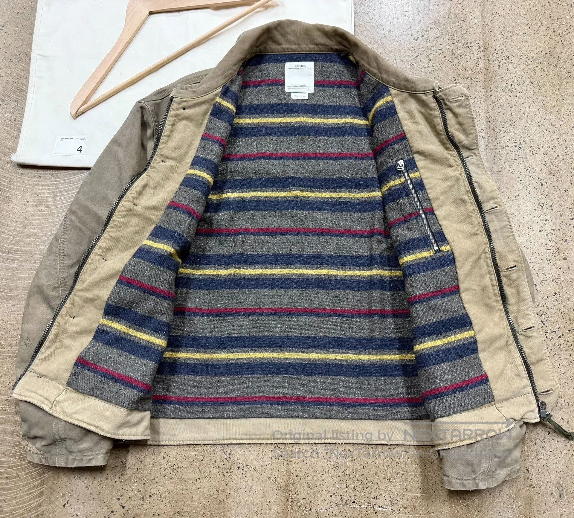Visvim Visvim Purser Deck Jacket in Olive. Size US XL / EU 56 / 4 - 4 Thumbnail