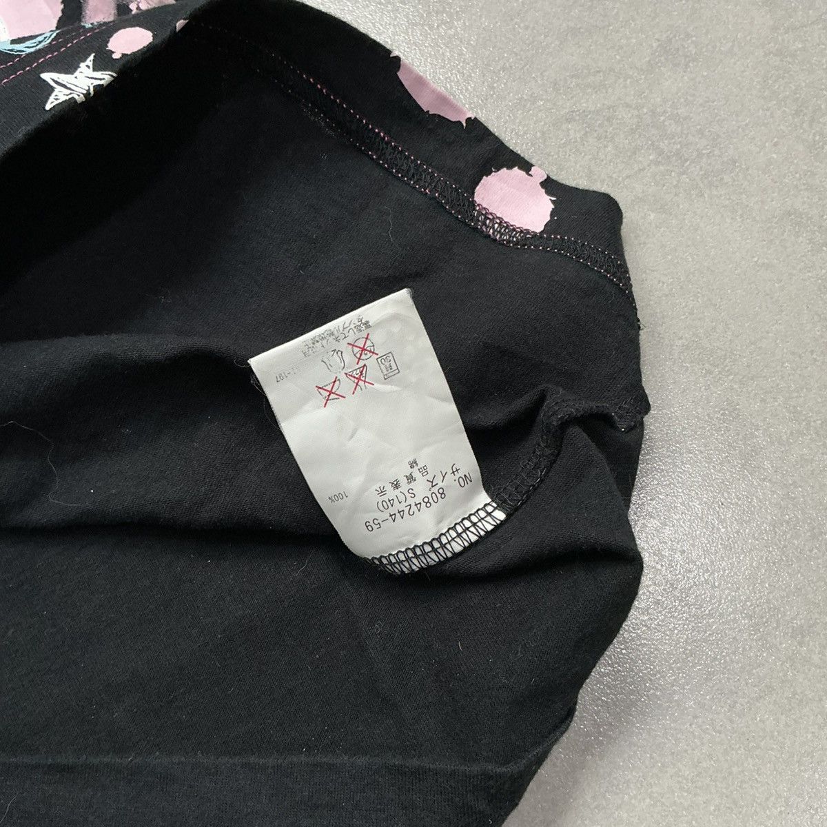 Angel Blue Y2K Mezzo Piano Graffiti Top Size XS / US 0-2 / IT 36-38 - 9 Thumbnail