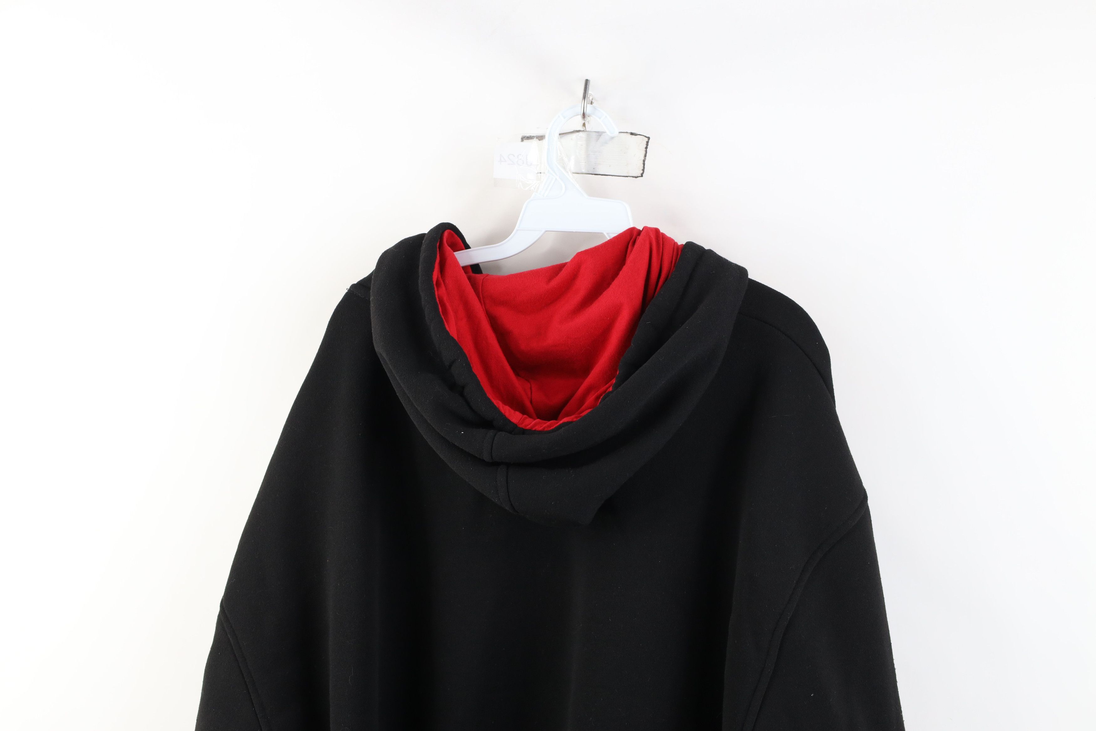 Vintage Vintage 90s Y2K Miskeen Originals Hoodie Sweatshirt Black Size US XXL / EU 58 / 5 - 15 Thumbnail