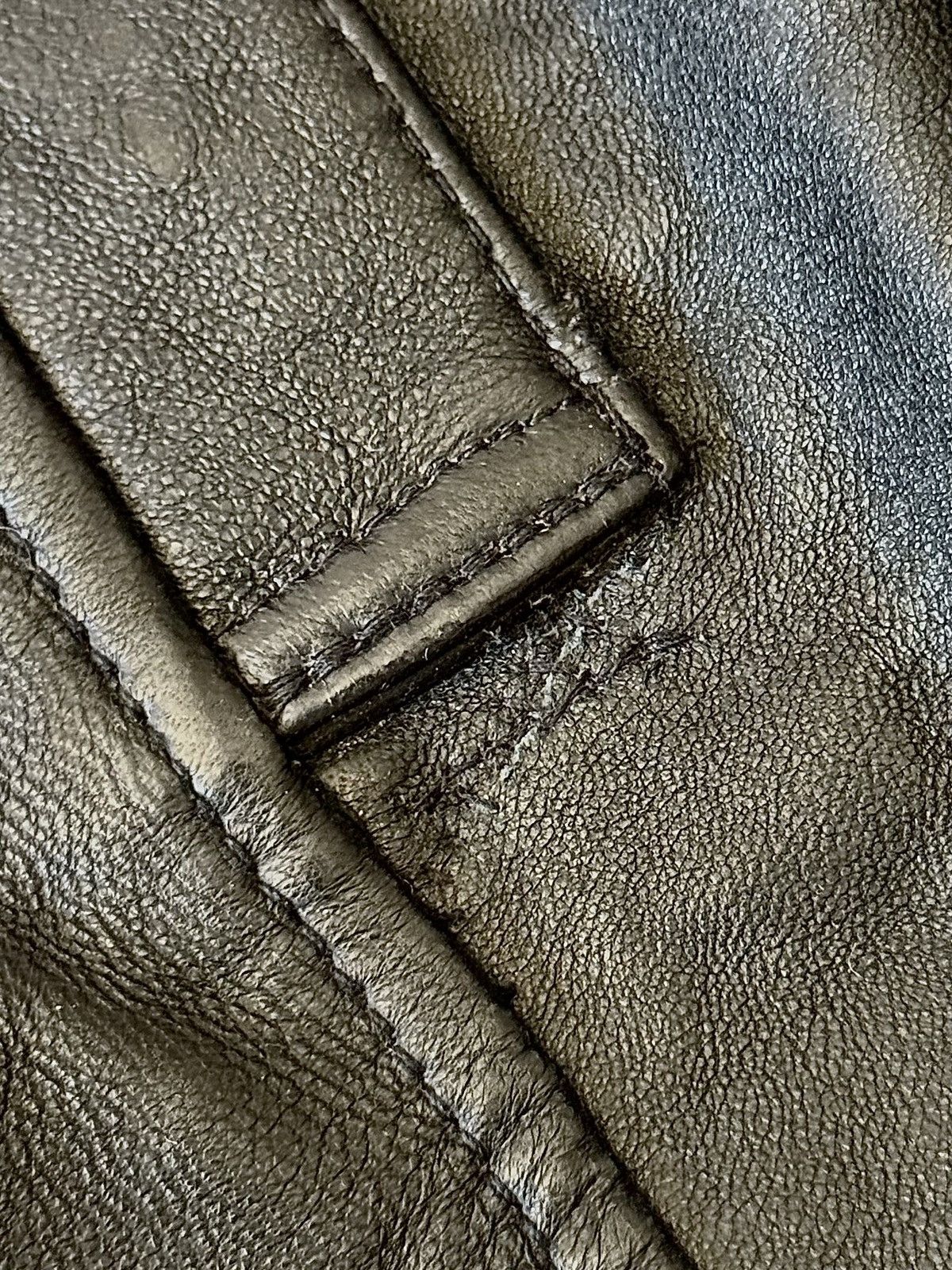 Balenciaga Balenciaga - 1997 - Nicolas Ghesquière-Zip Up Leather Jacket Size US L / EU 52-54 / 3 - 23 Thumbnail