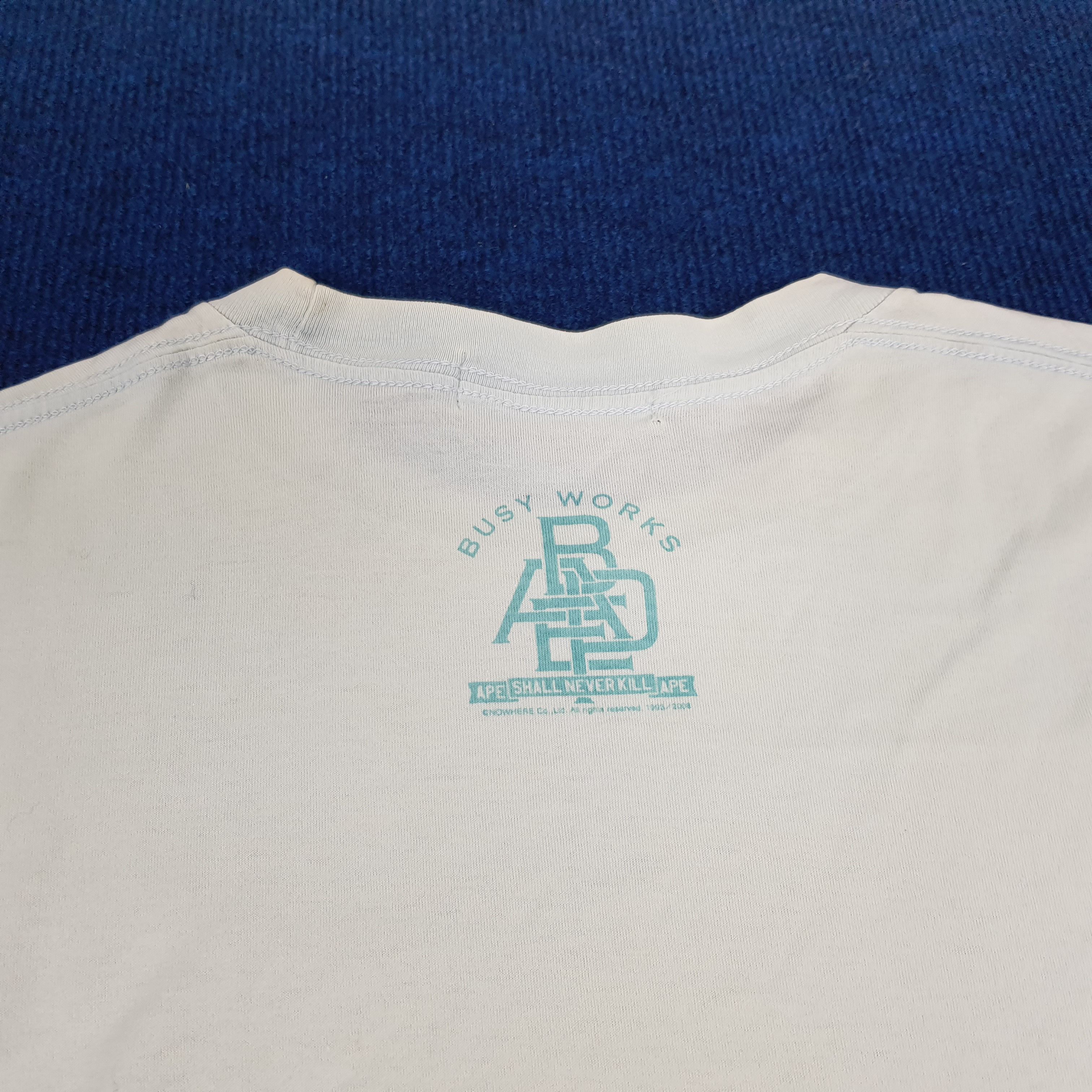Japanese Brand × Vintage Vintage A Bathing Ape Logo Design Tshirt Size US L / EU 52-54 / 3 - 5 Thumbnail