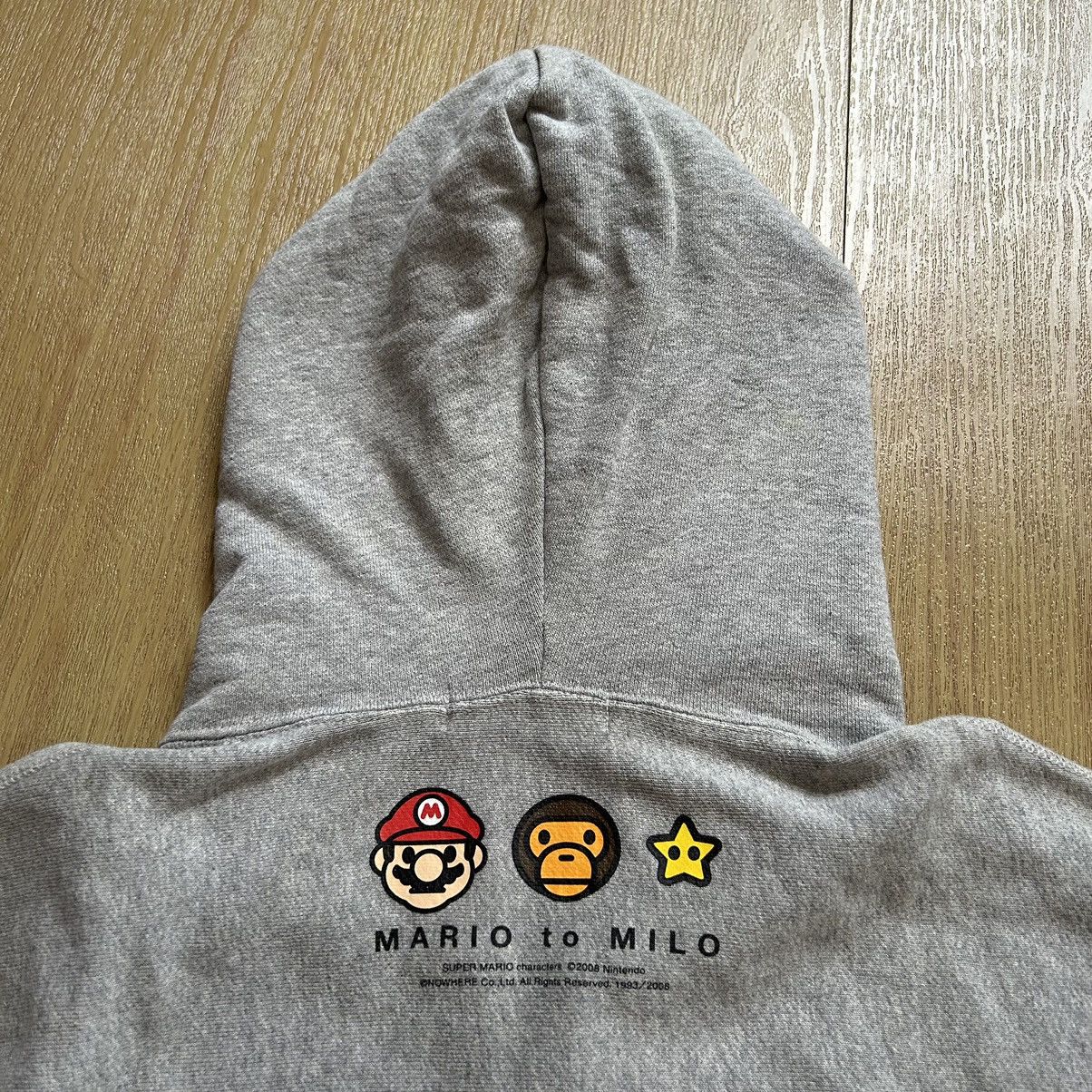 Bape Bape x Mario Baby Milo Full Zip Hoodie Size US S / EU 44-46 / 1 - 4 Thumbnail
