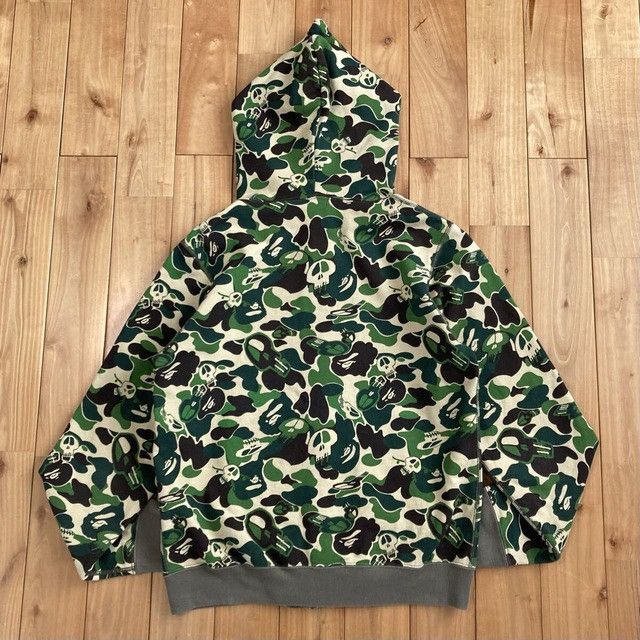Bape × Stussy Stussy × BAPE CAMO Full Zip Hoodie a bathing ape skull NIGO Size US S / EU 44-46 / 1 - 4 Thumbnail