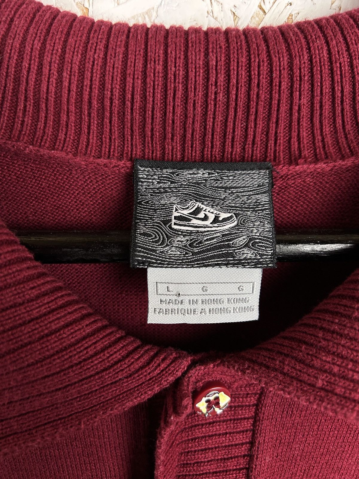 Nike 00s Nike SB Dunk Low Mafia Pack 2006 Collection Sweater Polo Size US L / EU 52-54 / 3 - 7 Thumbnail