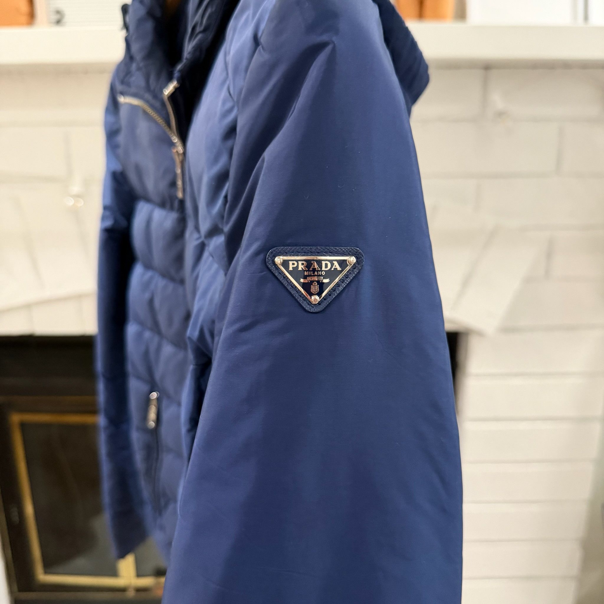 Prada 2013 Prada Sport Puffer Padded Goose Down Hooded Jacket Size S / US 4 / IT 40 - 2 Thumbnail