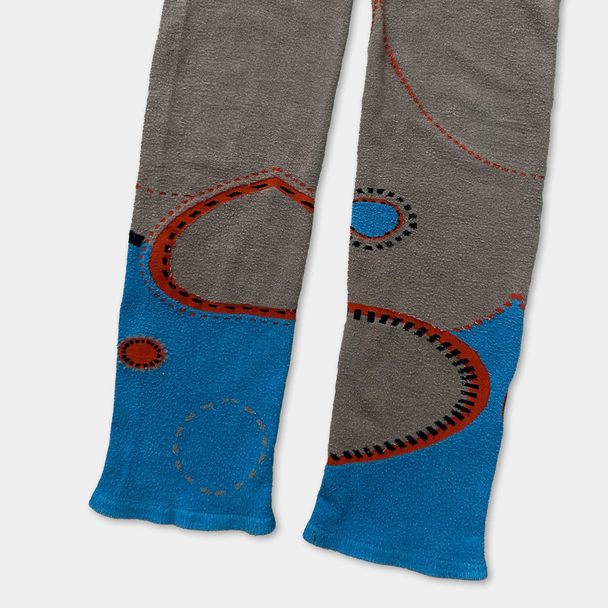 Issey Miyake Issey Miyake Cauliflower Abstract Print Leggings Size 28" / US 6 / IT 42 - 2 Thumbnail