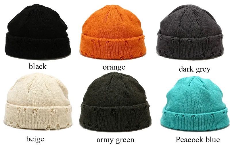 Other Distressed Black Beanie Size ONE SIZE - 5 Thumbnail