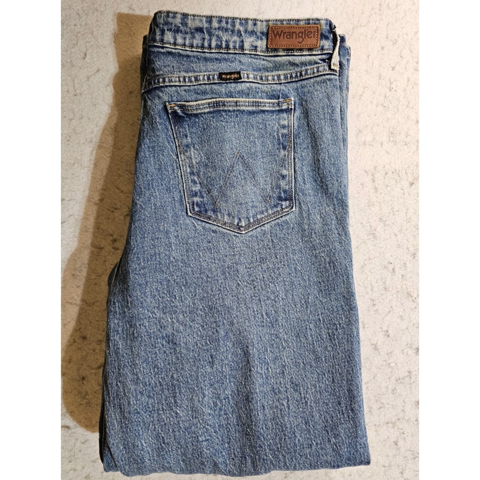 Wrangler VINTAGE Wrangler Retro Denim Jeans RN 130273 Jeans Cowboy Western Mens 33x30 Blue Cotton 80s Wrangler RN130273Mens Casual Size US 33 - 2 Thumbnail