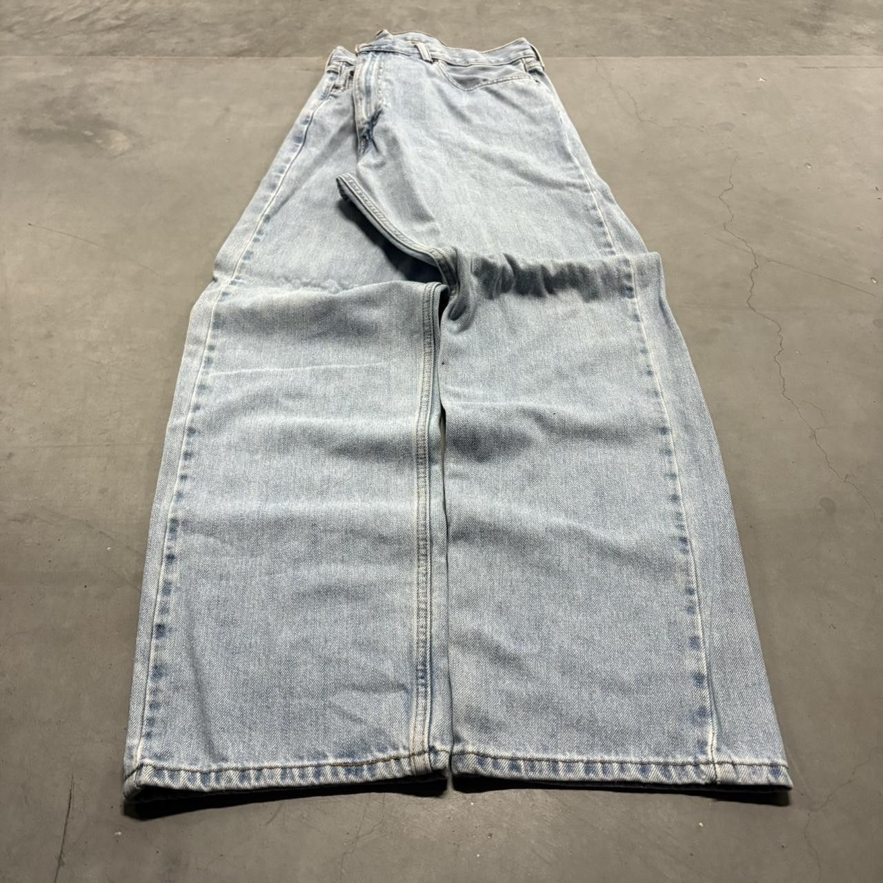 Levi's Vintage Y2K/2000s Baggy Light Blue Wash Levis 505 Skater Style Denim Jeans! Size US 38 / EU 54 - 3 Thumbnail