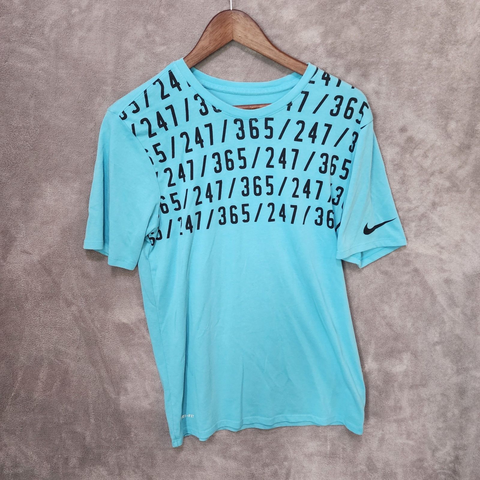 Nike Nike Dri-Fit Men's Medium Blue Graphic T-Shirt Athletic Size US M / EU 48-50 / 2 - 1 Thumbnail