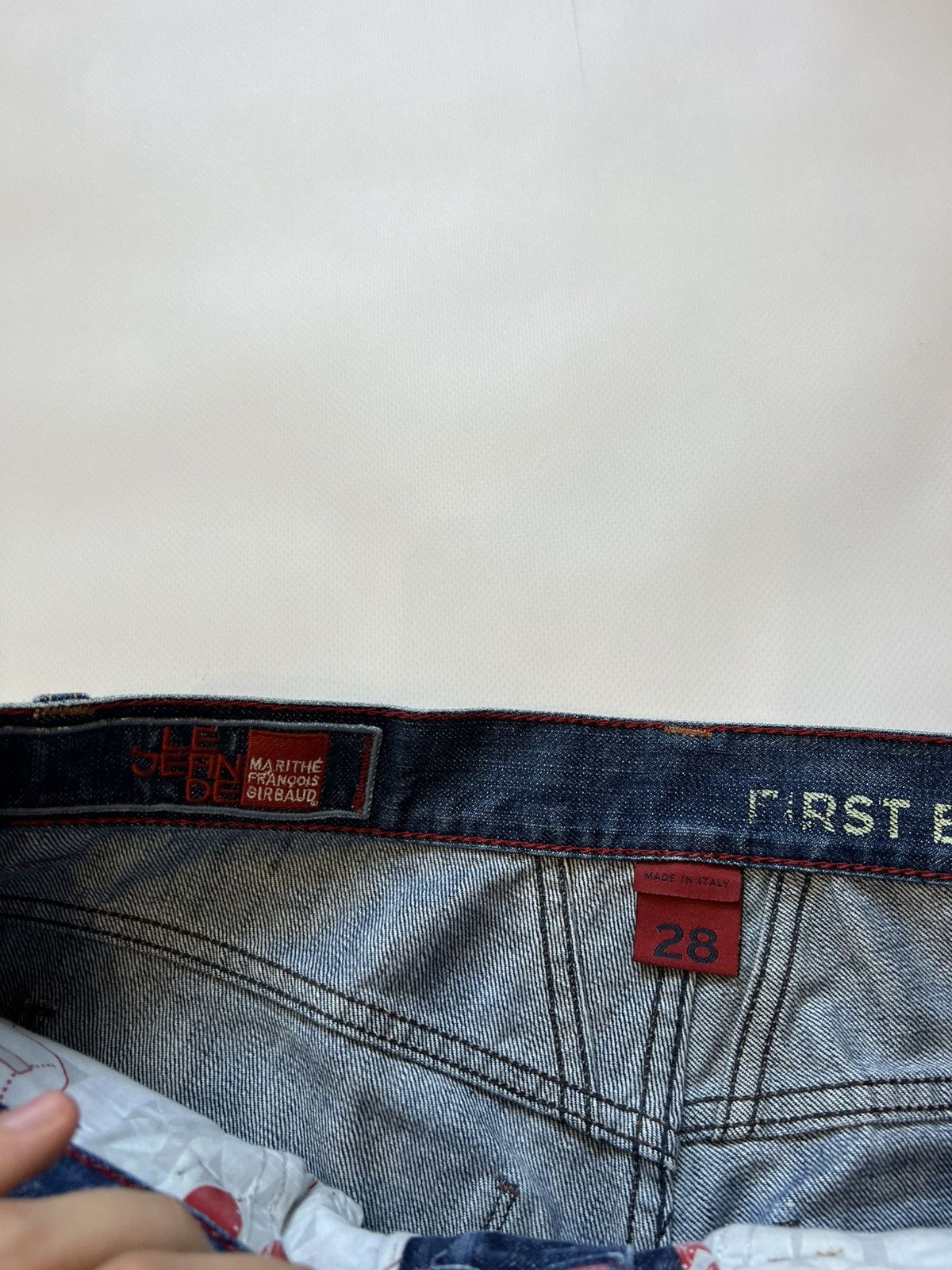 Marithe + Francois Girbaud Marithe Francois Girbaud Blue Denim Pants Jeans Size 28" / US 6 / IT 42 - 5 Thumbnail