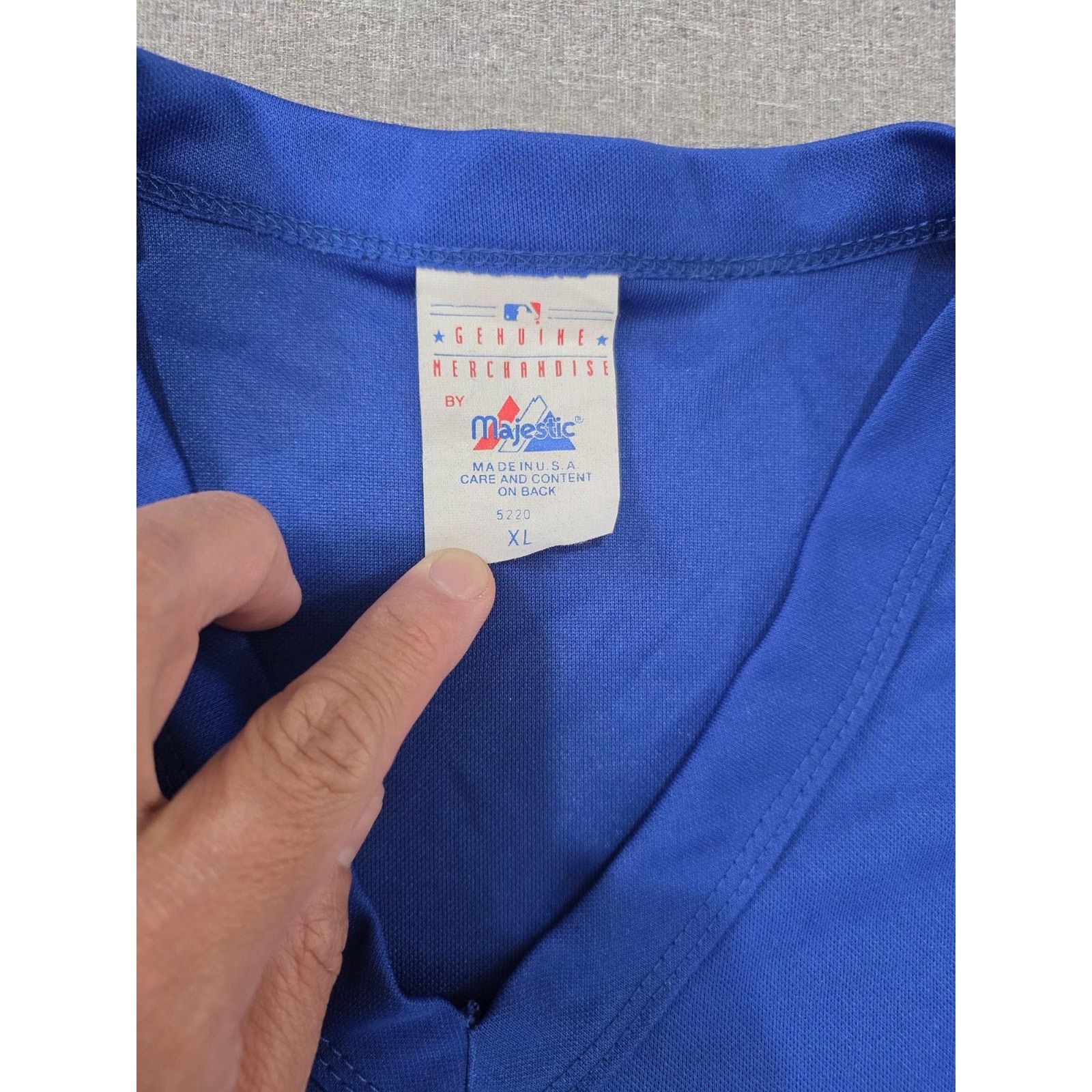 Majestic Vintage Majestic MLB Los Angeles Dodgers Authentic Size XL Size US XL / EU 56 / 4 - 4 Thumbnail