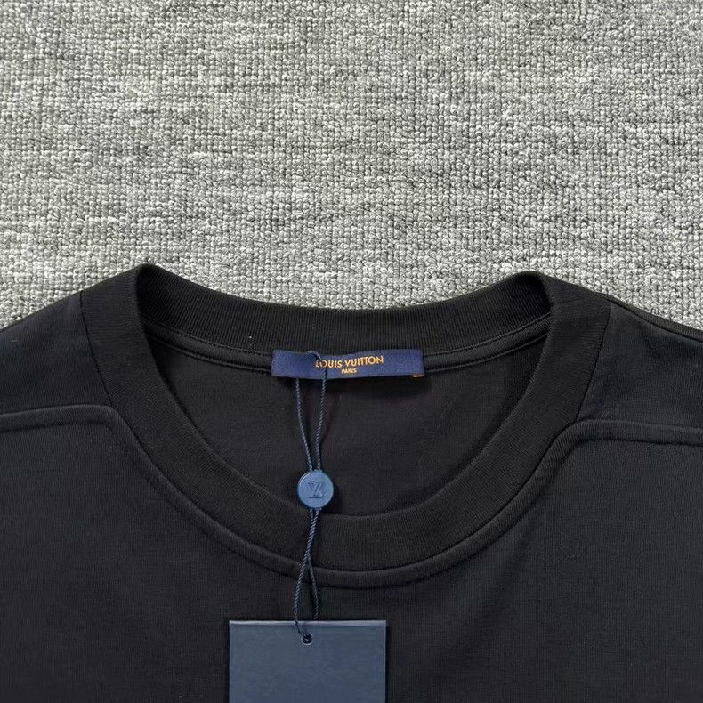 Louis Vuitton LV NBA Collaboration Black Short Sleeve T -2505 Size US XXL / EU 58 / 5 - 3 Thumbnail