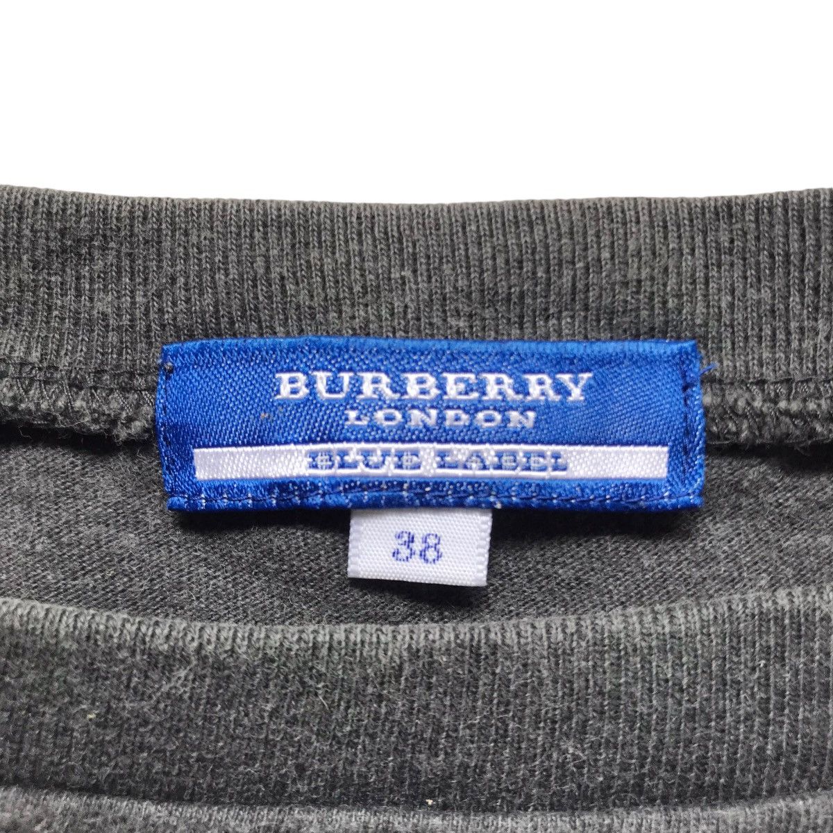 Burberry VINTAGE BURBERRY BLUE LABEL LONG SLEEVE WITH SCOOP NECK Size S / US 4 / IT 40 - 7 Thumbnail